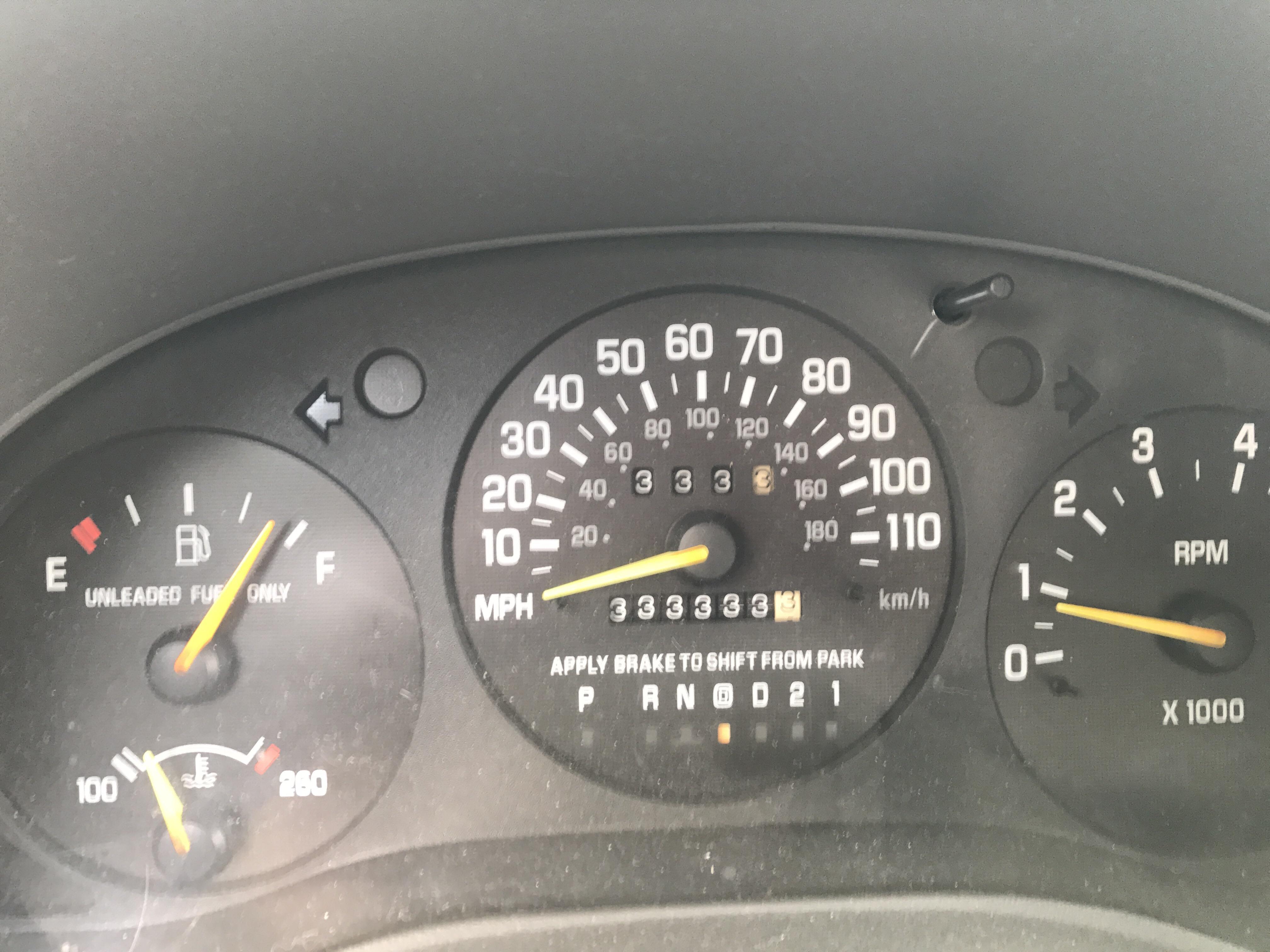 My 1999 Chevy Lumina LS 3.1 hit a great milestone : r/Chevrolet
