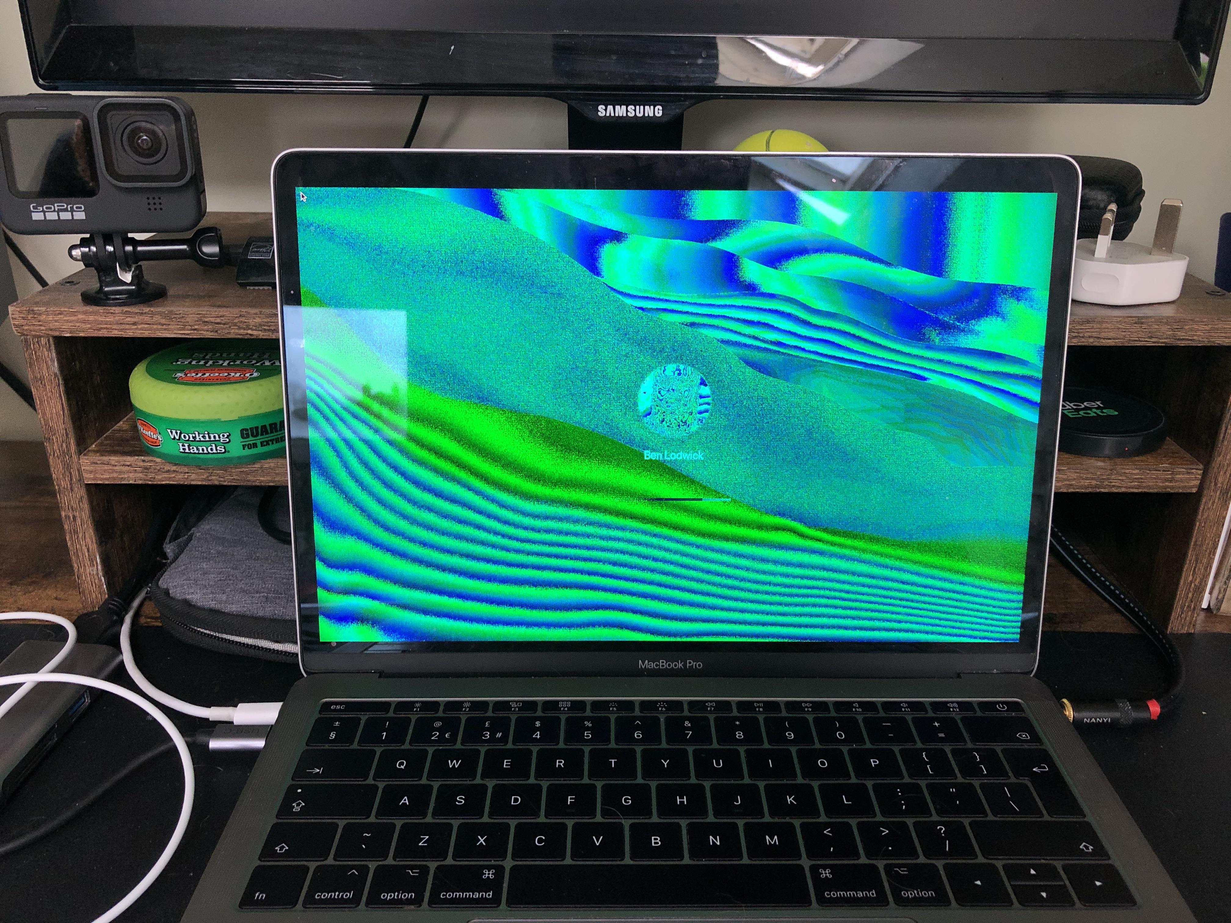 My 2017 MacBook Pro is stuck in a loop after start up that ends with