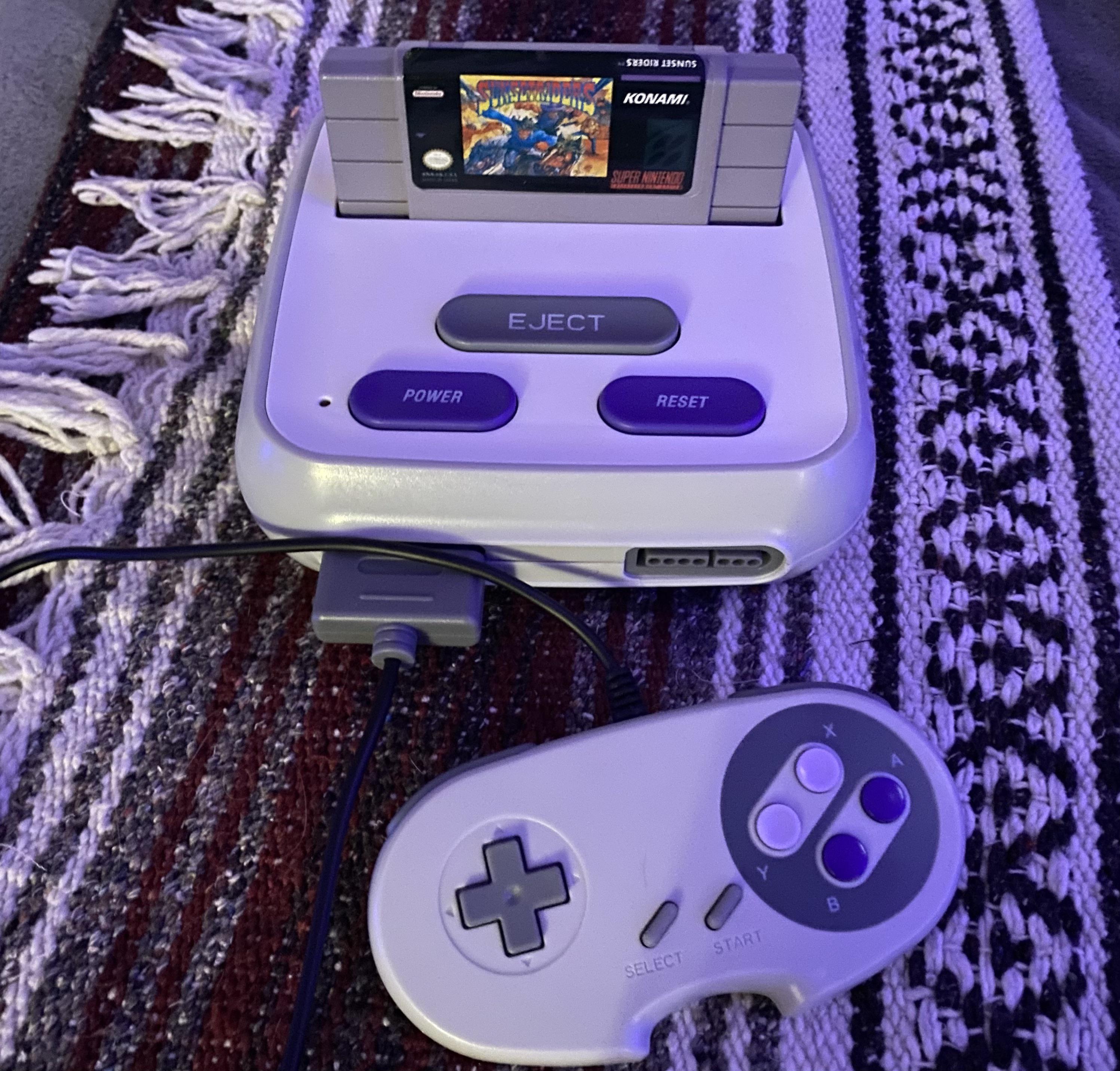 HDMI snes clone with sweet controllers r/retrogaming