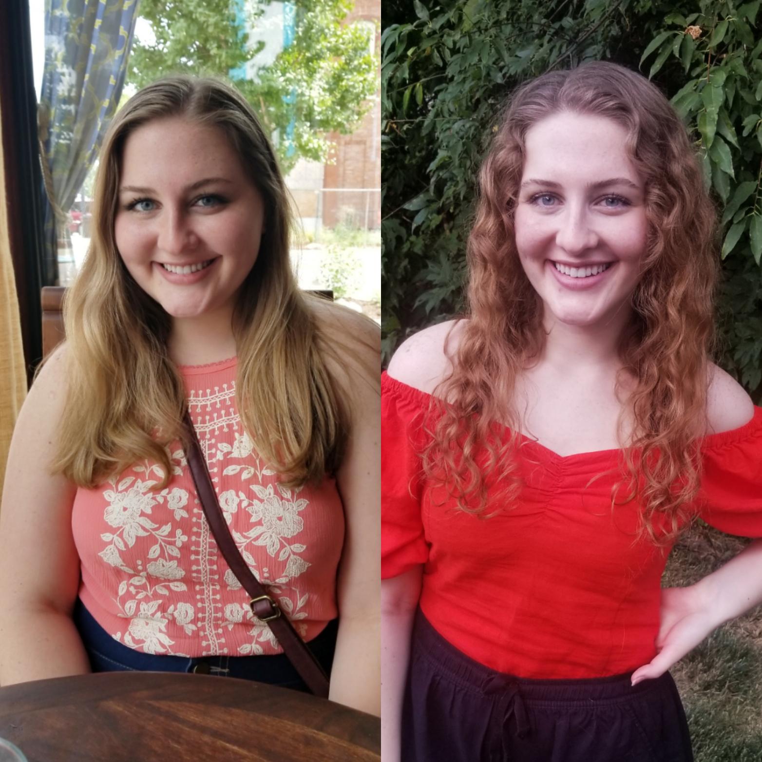 F/24/5'4" [206>142 lbs = 64 lbs]. Face gains 😮 r/progresspics