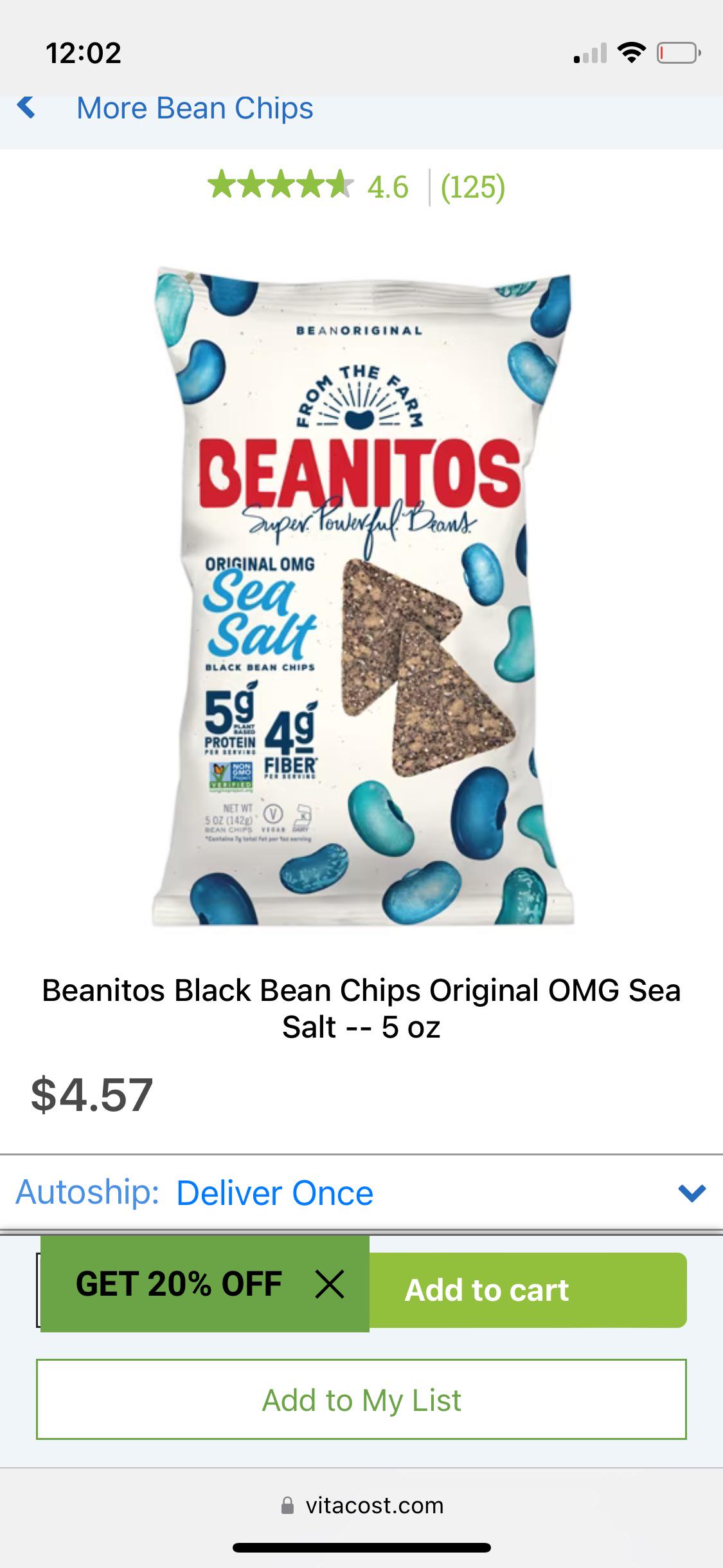 Beanito chips or other black bean chips availability?! r/ChicagoSuburbs