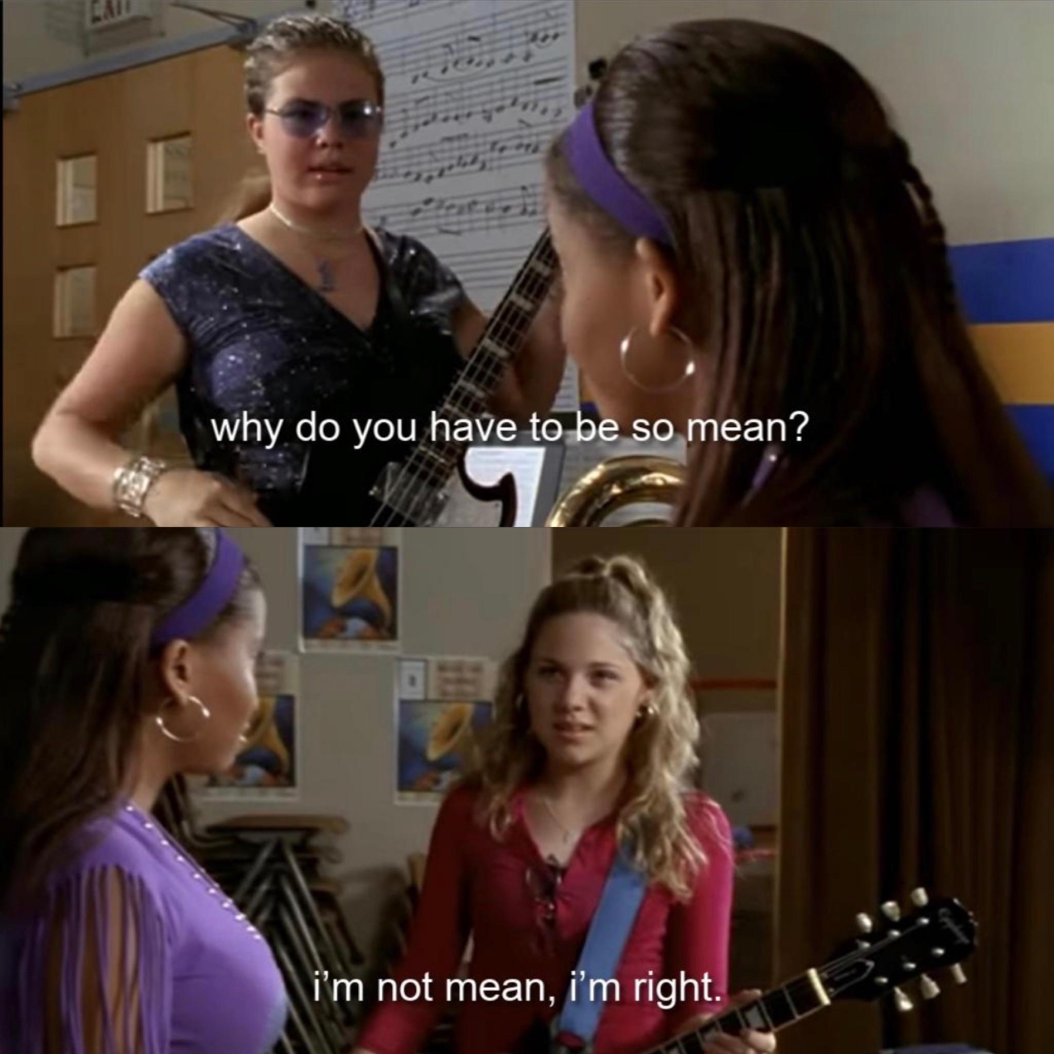 Emma automatically assuming Darcy was lying about Mr. Simpson Degrassi