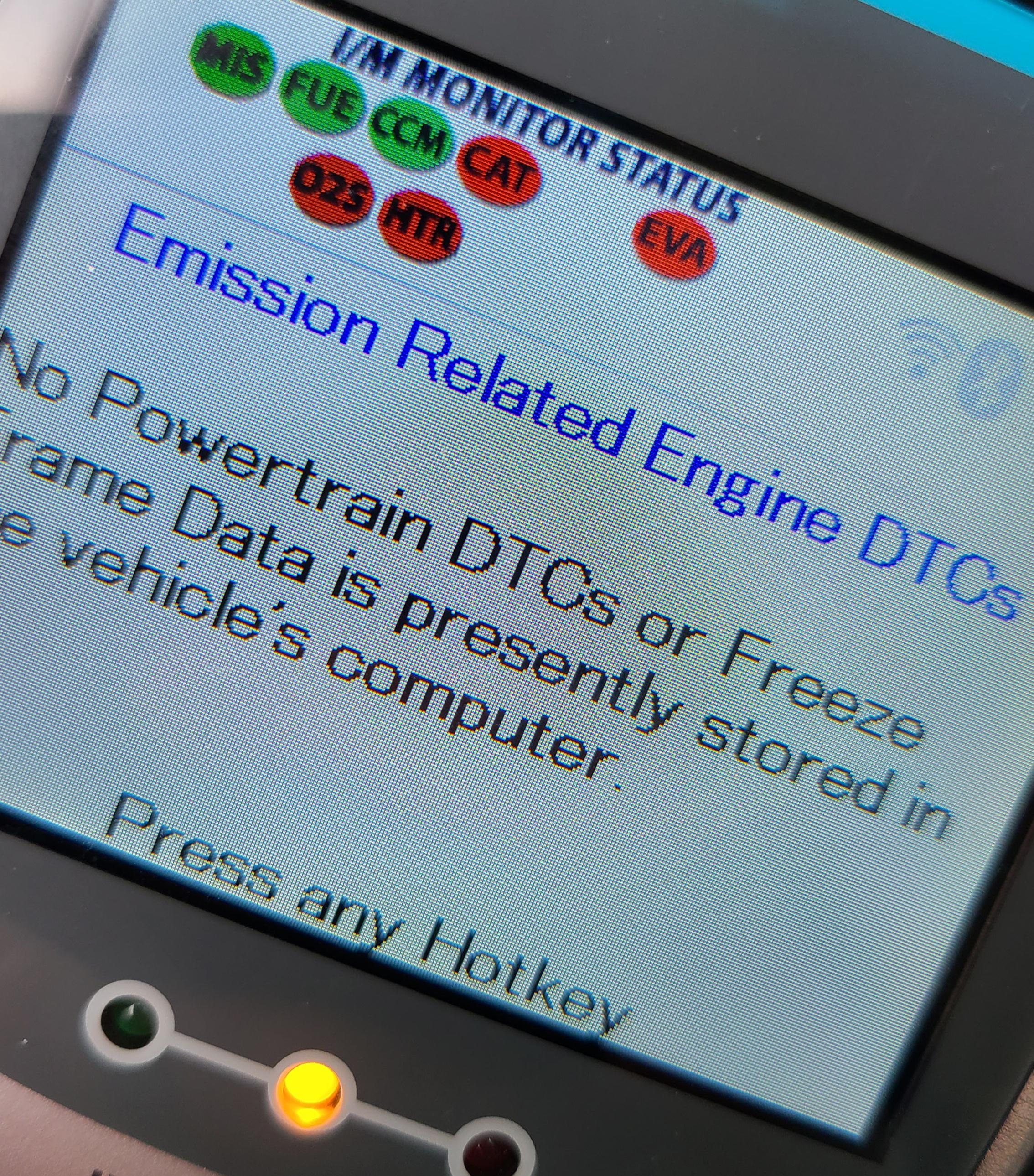[2003 Camry 4cyl] Why would these four indicators be red on an OBD2