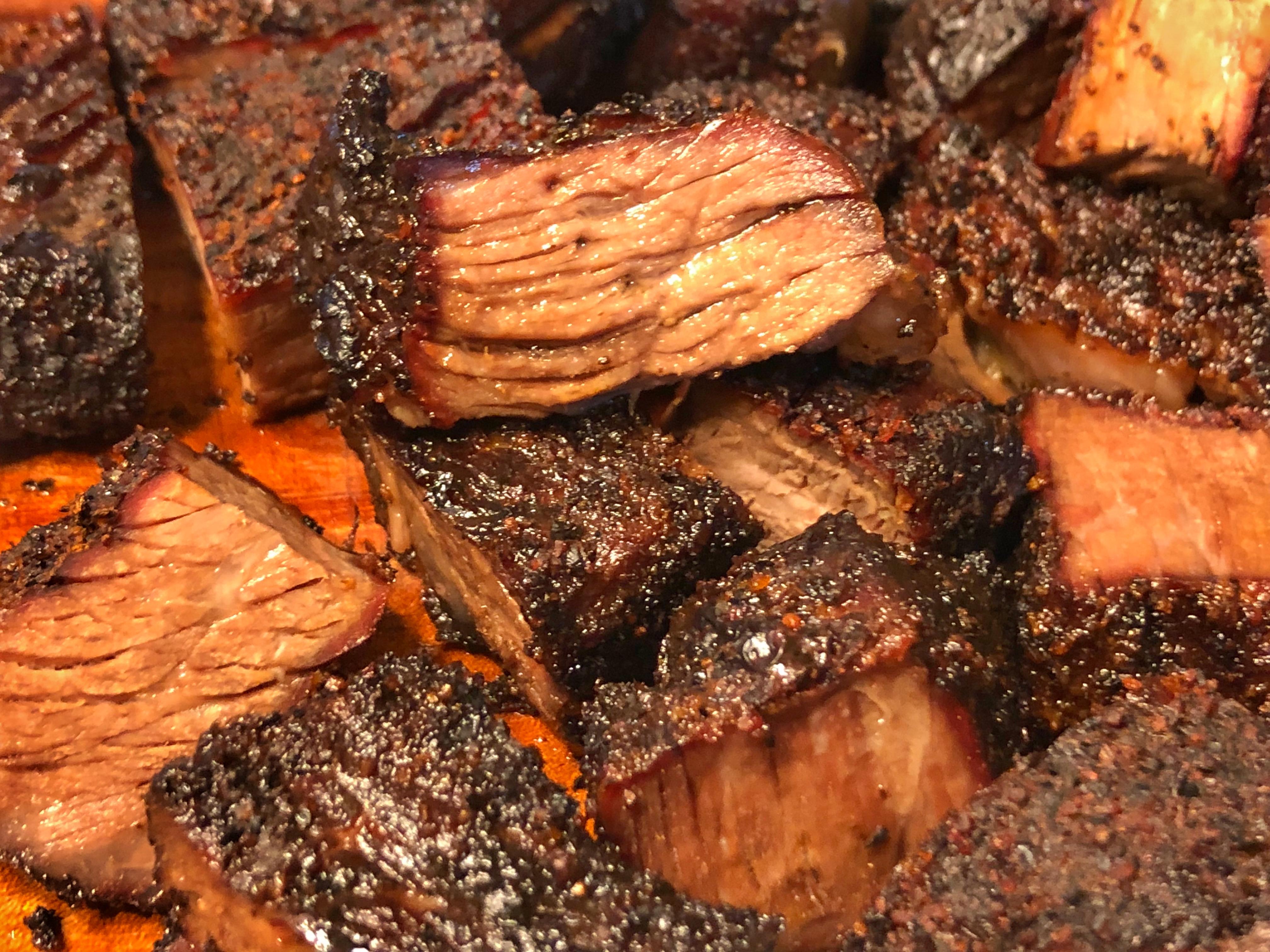 Burnt Ends. PreSauce. r/steak