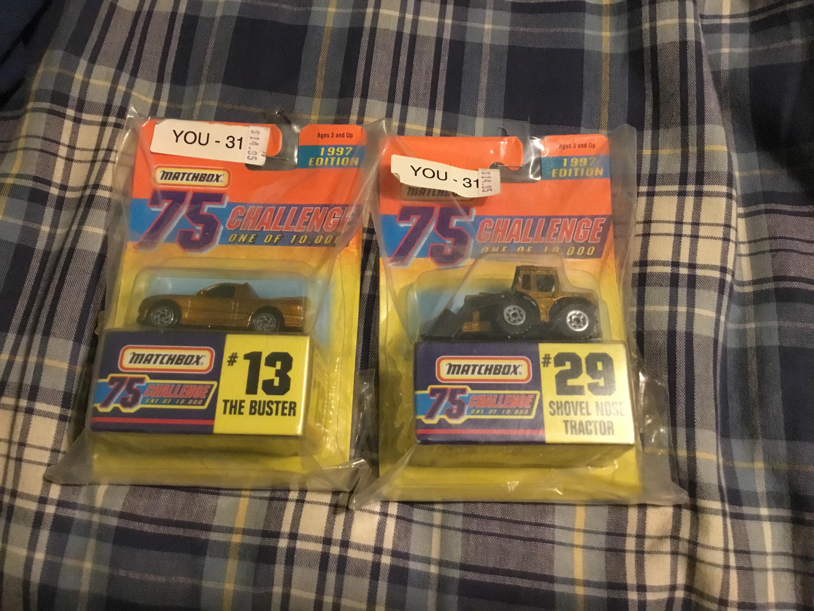 You probably never heard of these cars but in 1997 matchbox did this