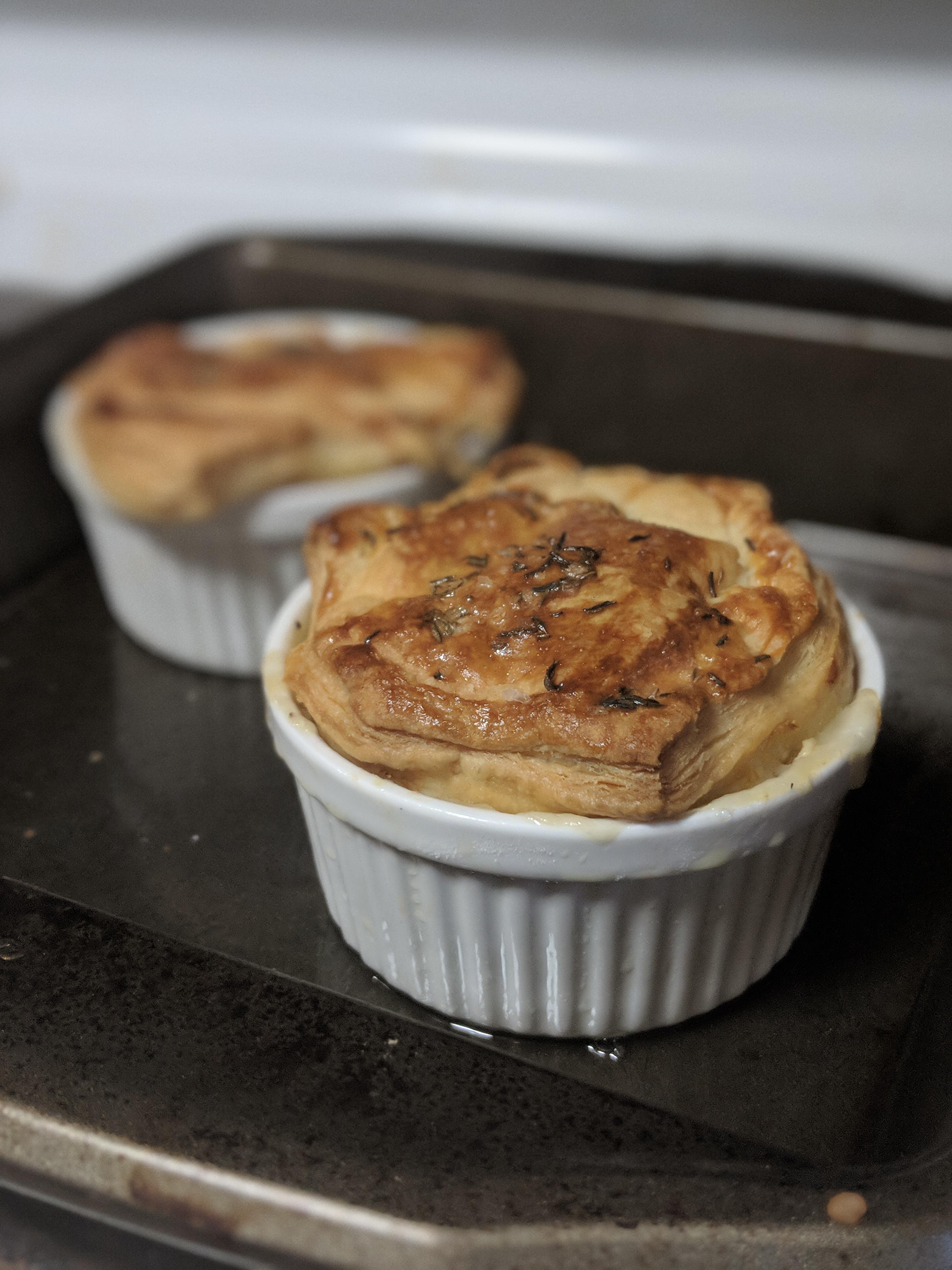[Homemade] Chicken Pot Pies r/food