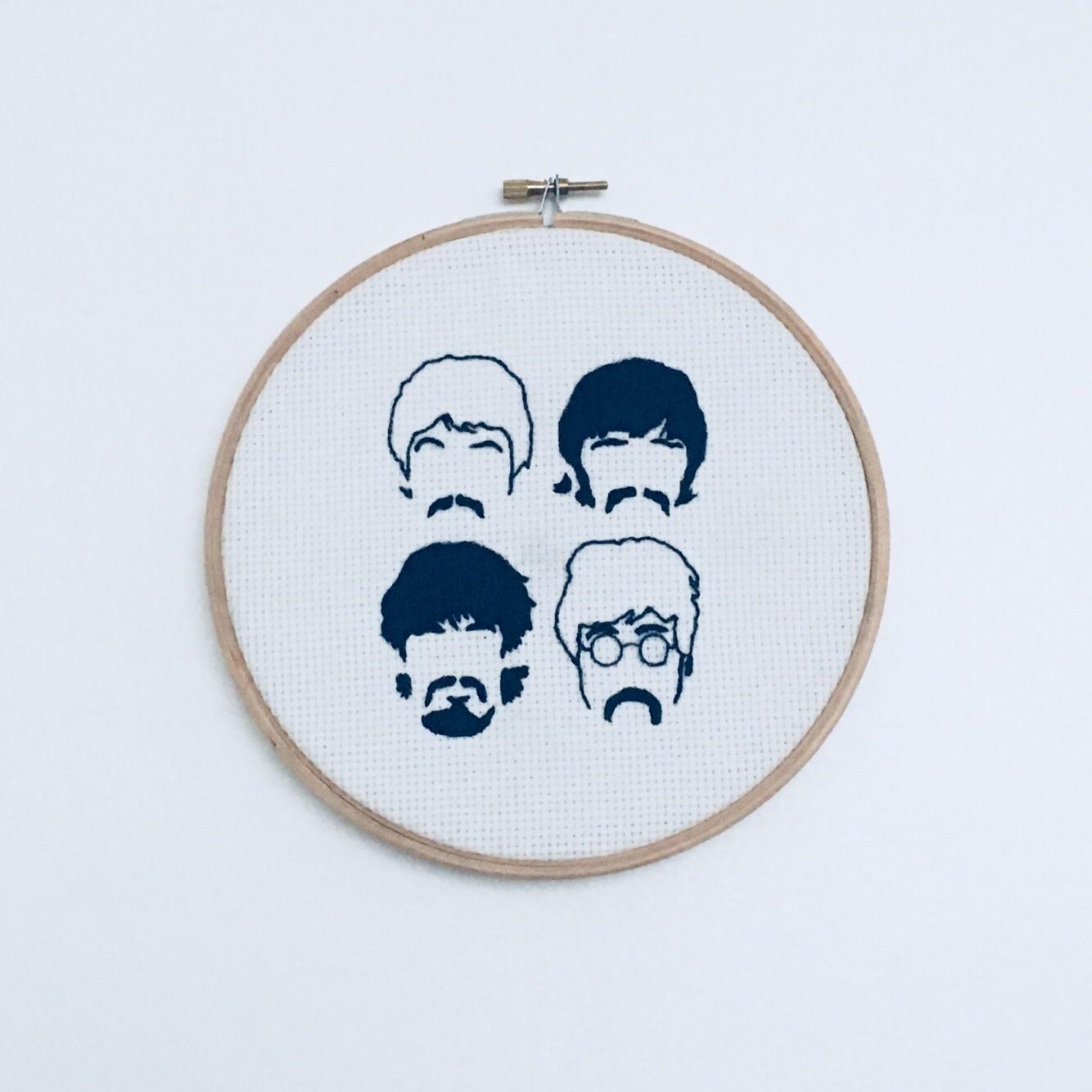 My first embroidery made in Liverpool. r/Embroidery