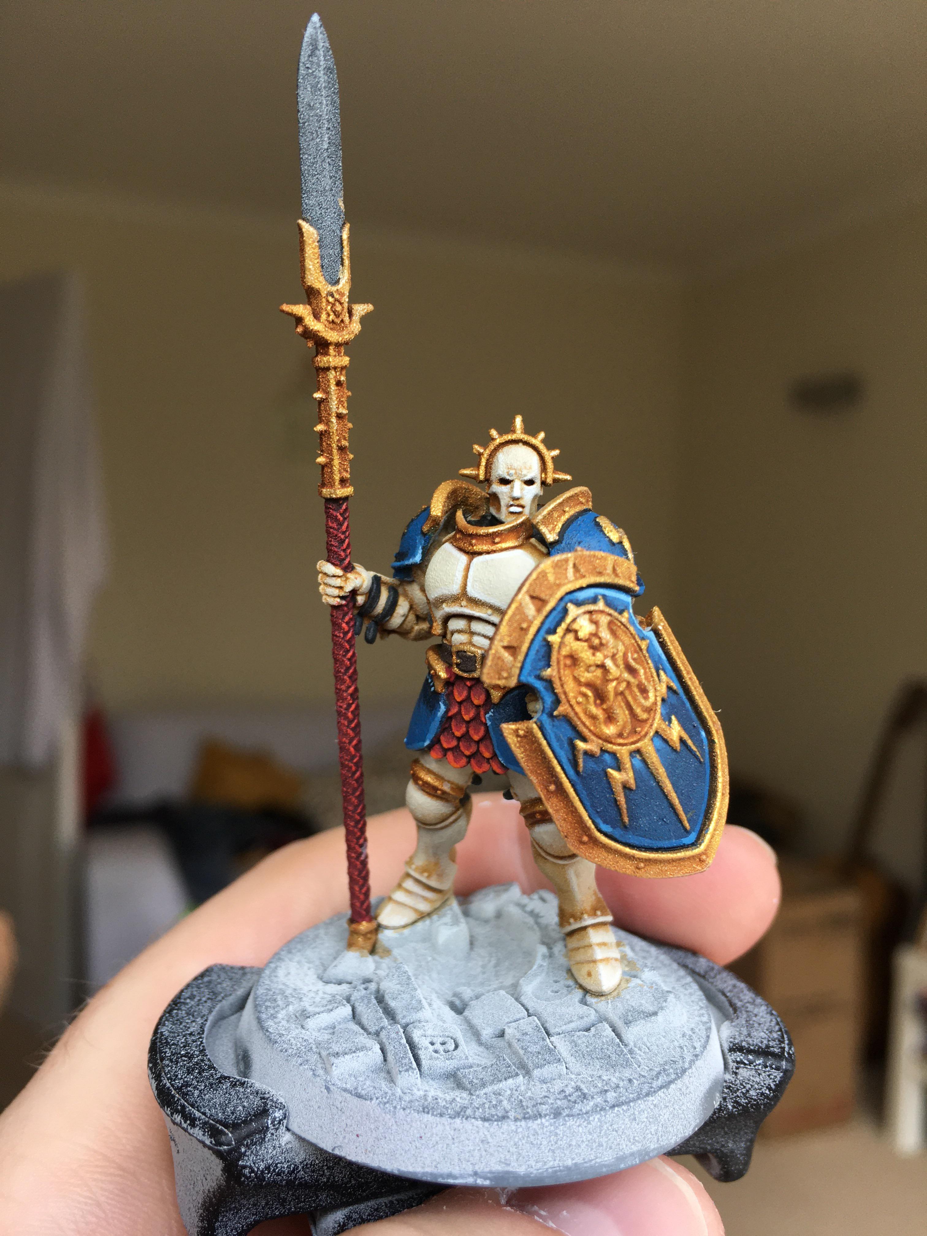 Knights Excelsior Vindictor. Lots of fun painting! Wish I had the cash