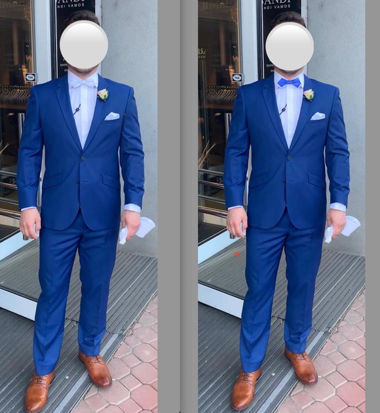 White or blue bow tie, for a wedding suit 🤔 r/wedding