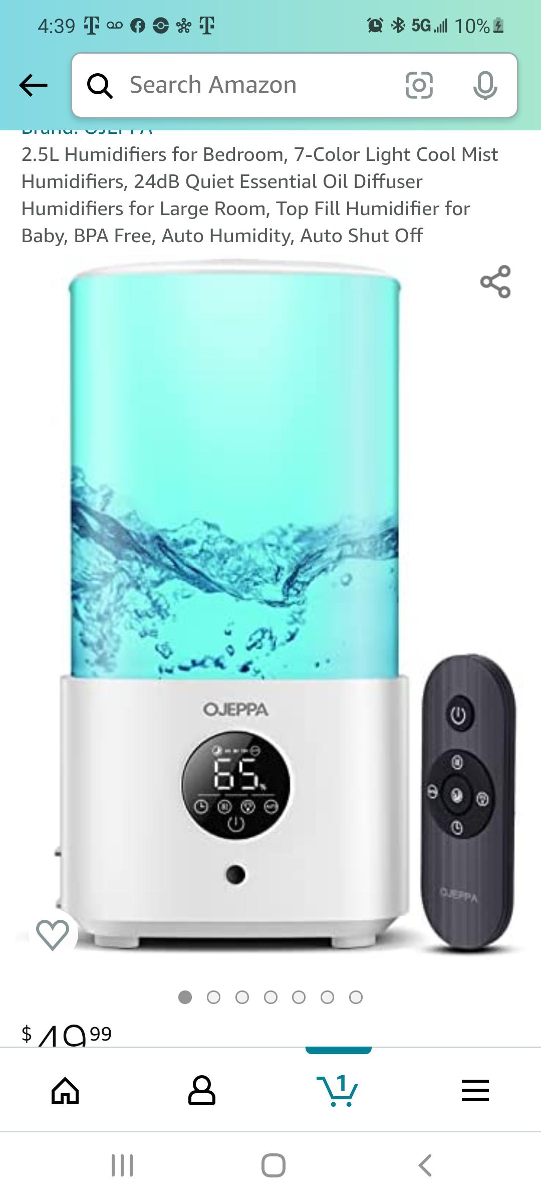 Looking for a good humidifier for around this price. Has anyone used