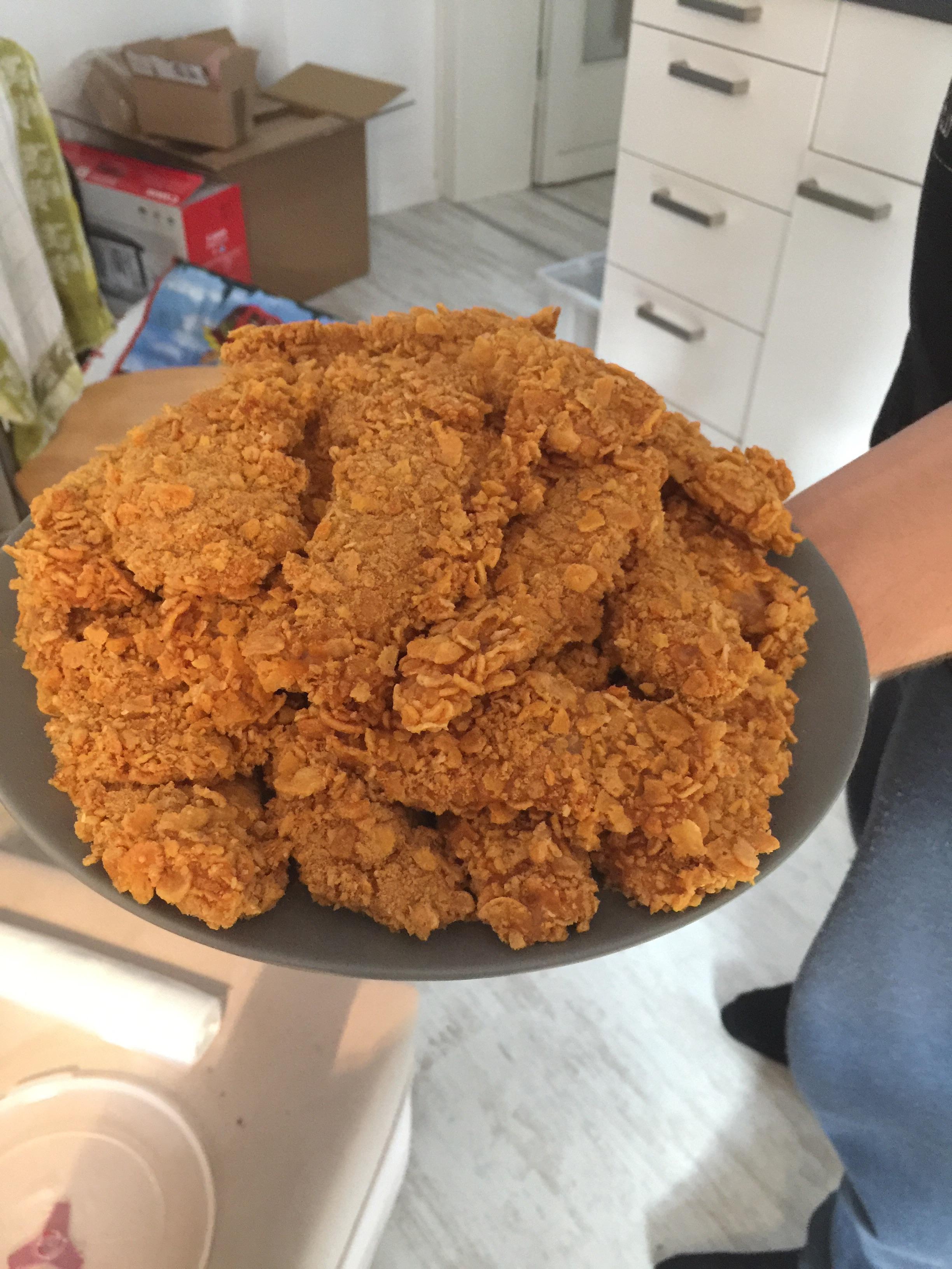 [Homemade] Chicken Tenders r/food