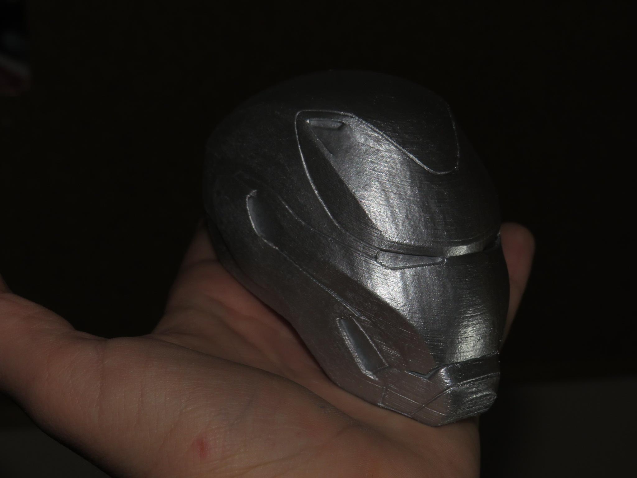 Iron Man MK50 Helmet, 60mm/s 0.1mm 20 Infill r/ender3