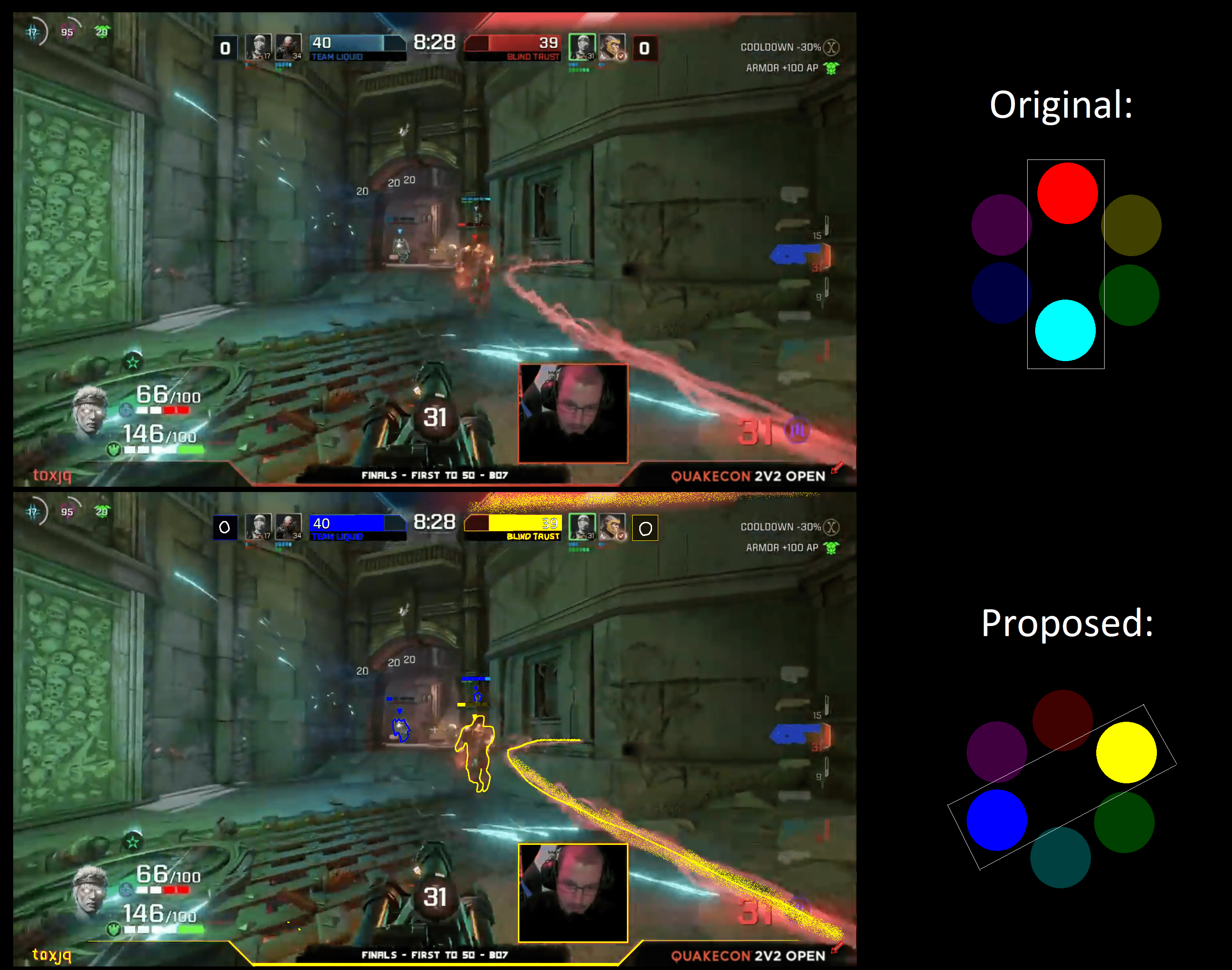 A minor tweak of Spectator color palette can go a long way r/QuakeChampions