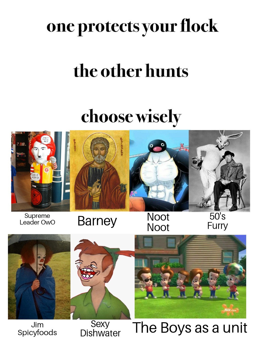 Saw the format on r/surrealmemes and I just had to choose my starters
