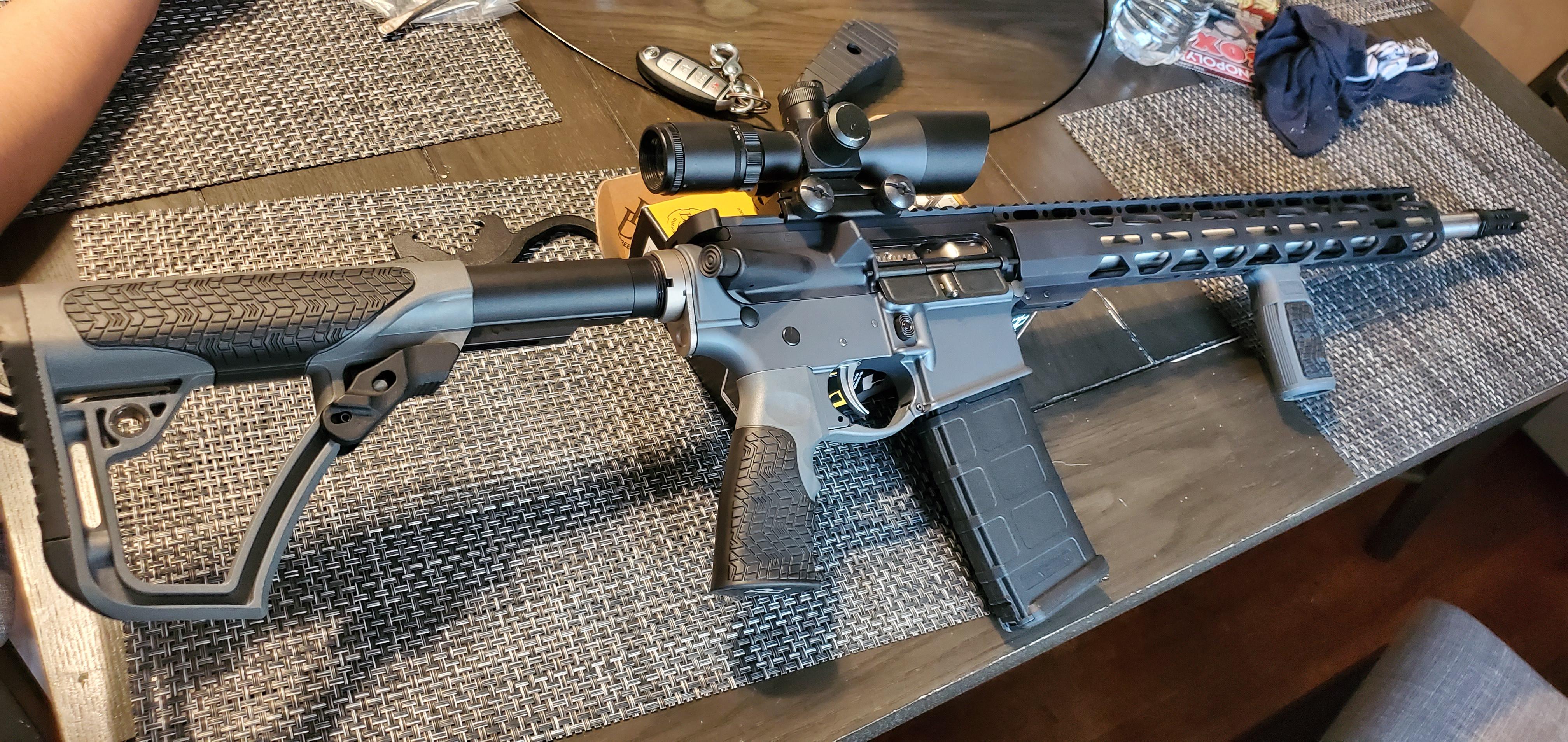 My second build. Piece of advise, dont deal with optics I Learned the hardway. r/ar15build