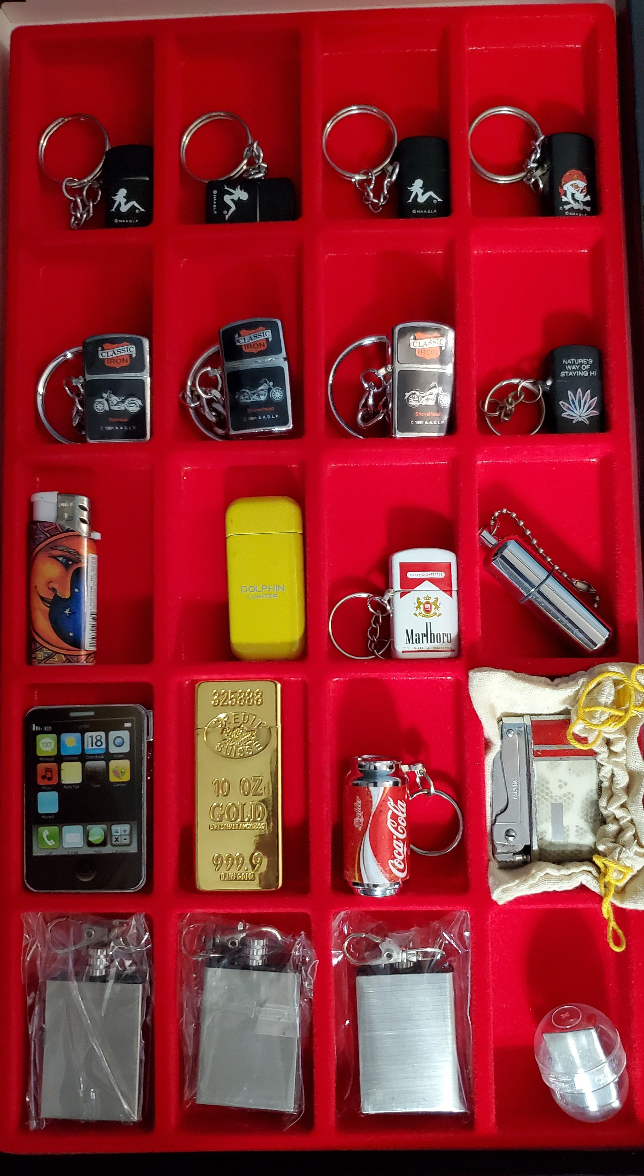 just a few of my novelty lighters r/lighters