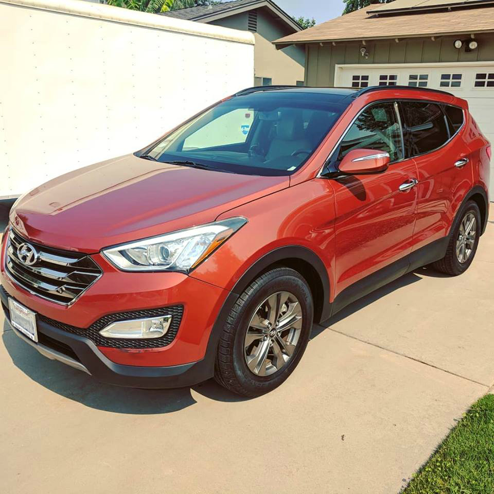 My (new to me) fully loaded 2014 Santa Fe Sport Hyundai