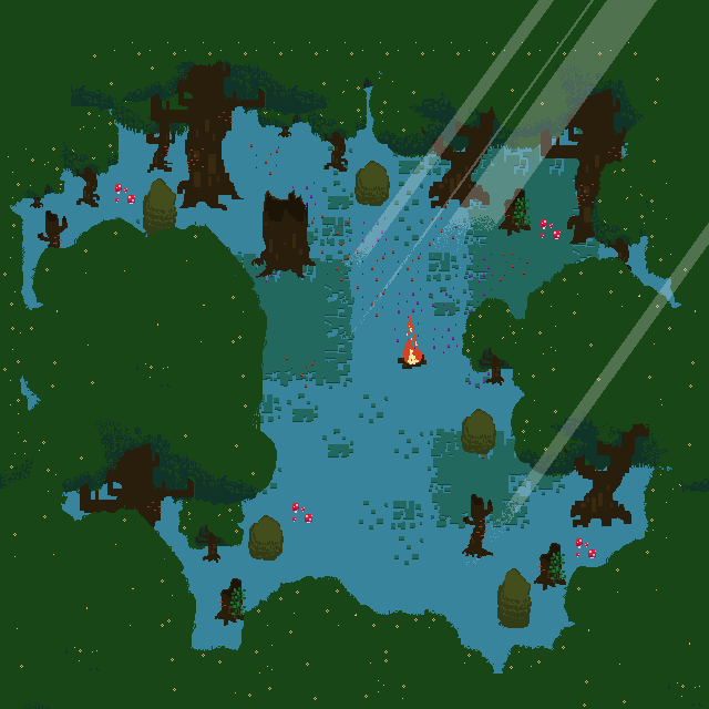 Forest time r/PixelArt