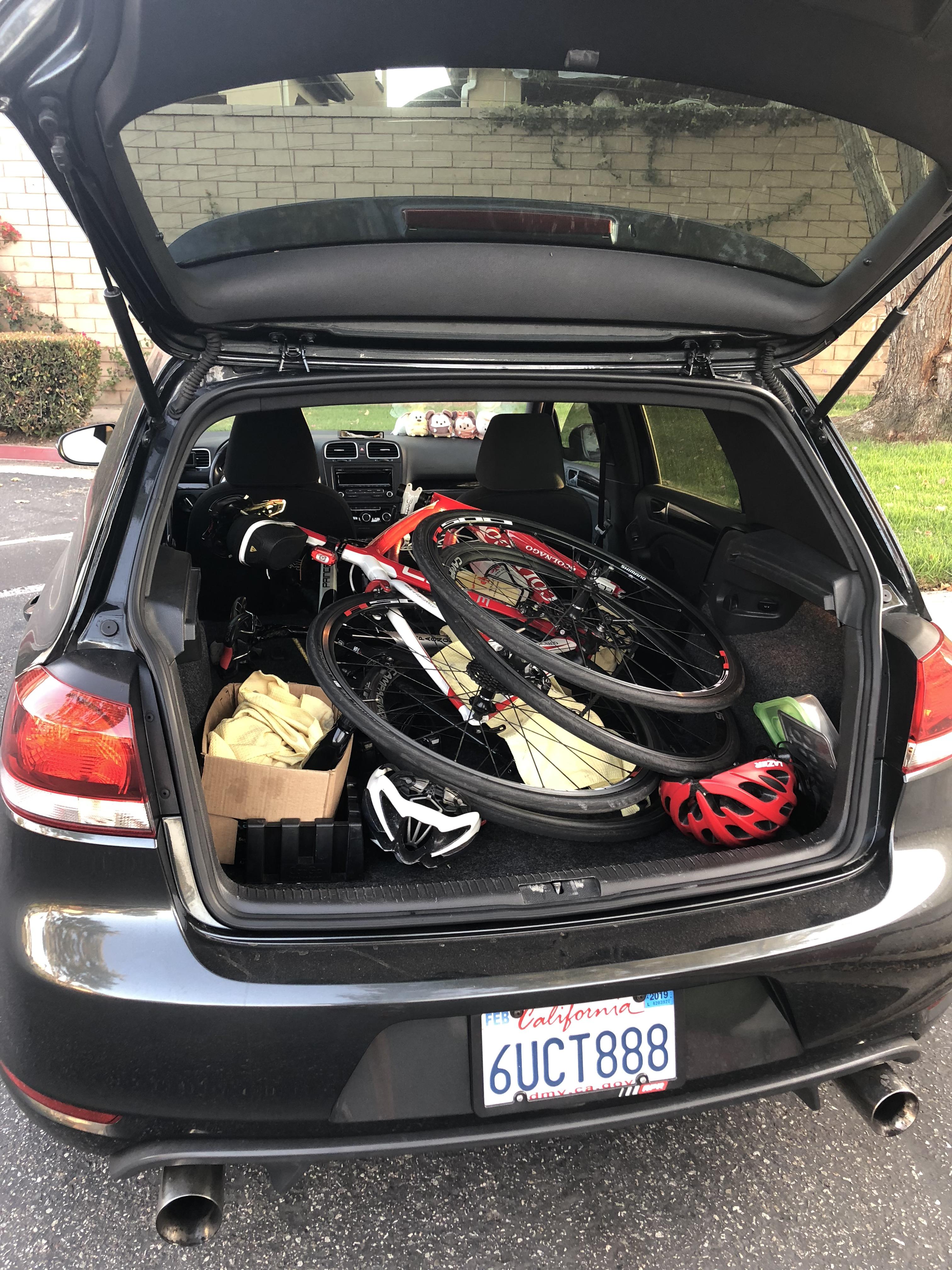 Cargo space GolfGTI