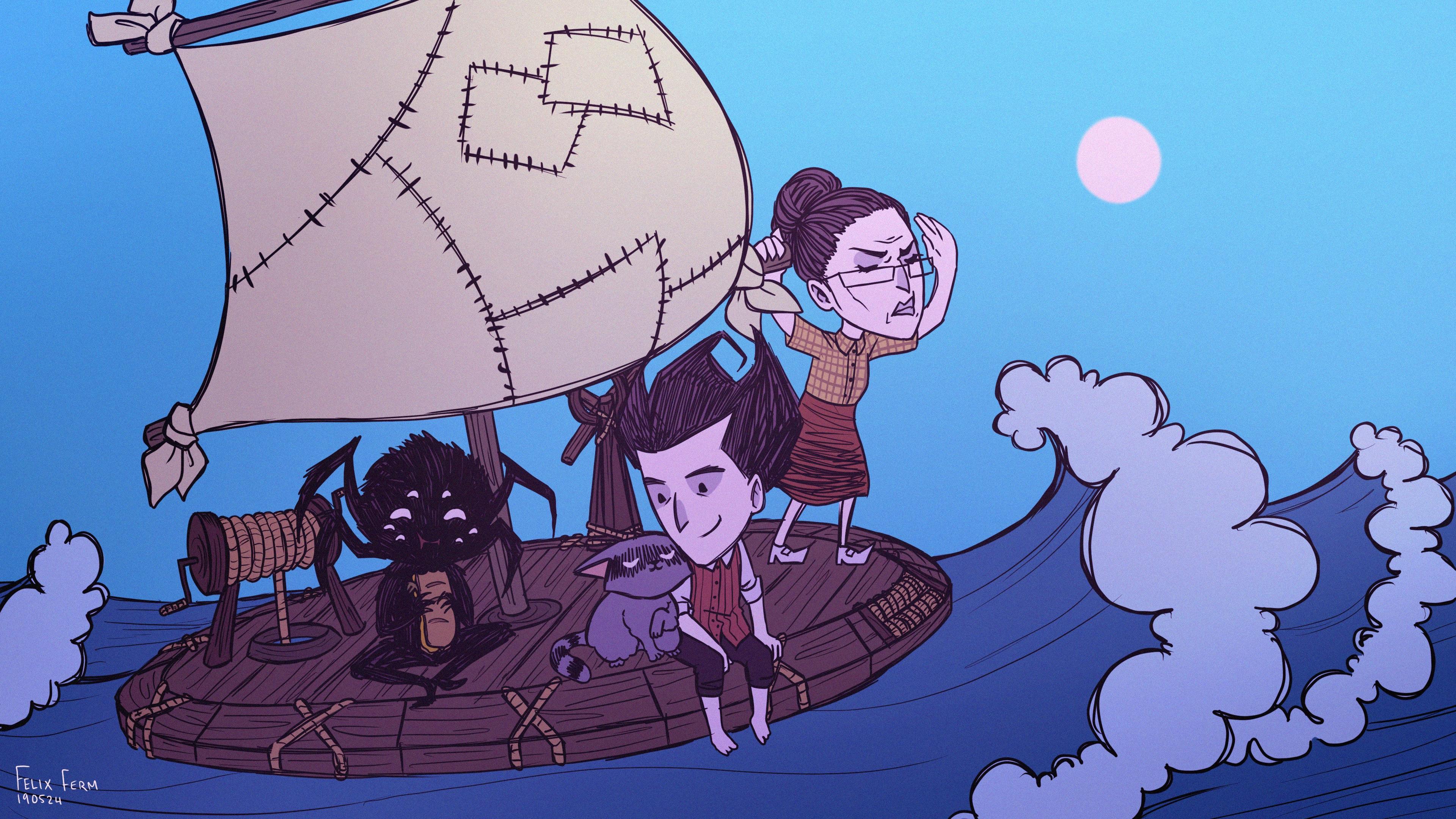 Some Don’t Starve Together fan art I just finished