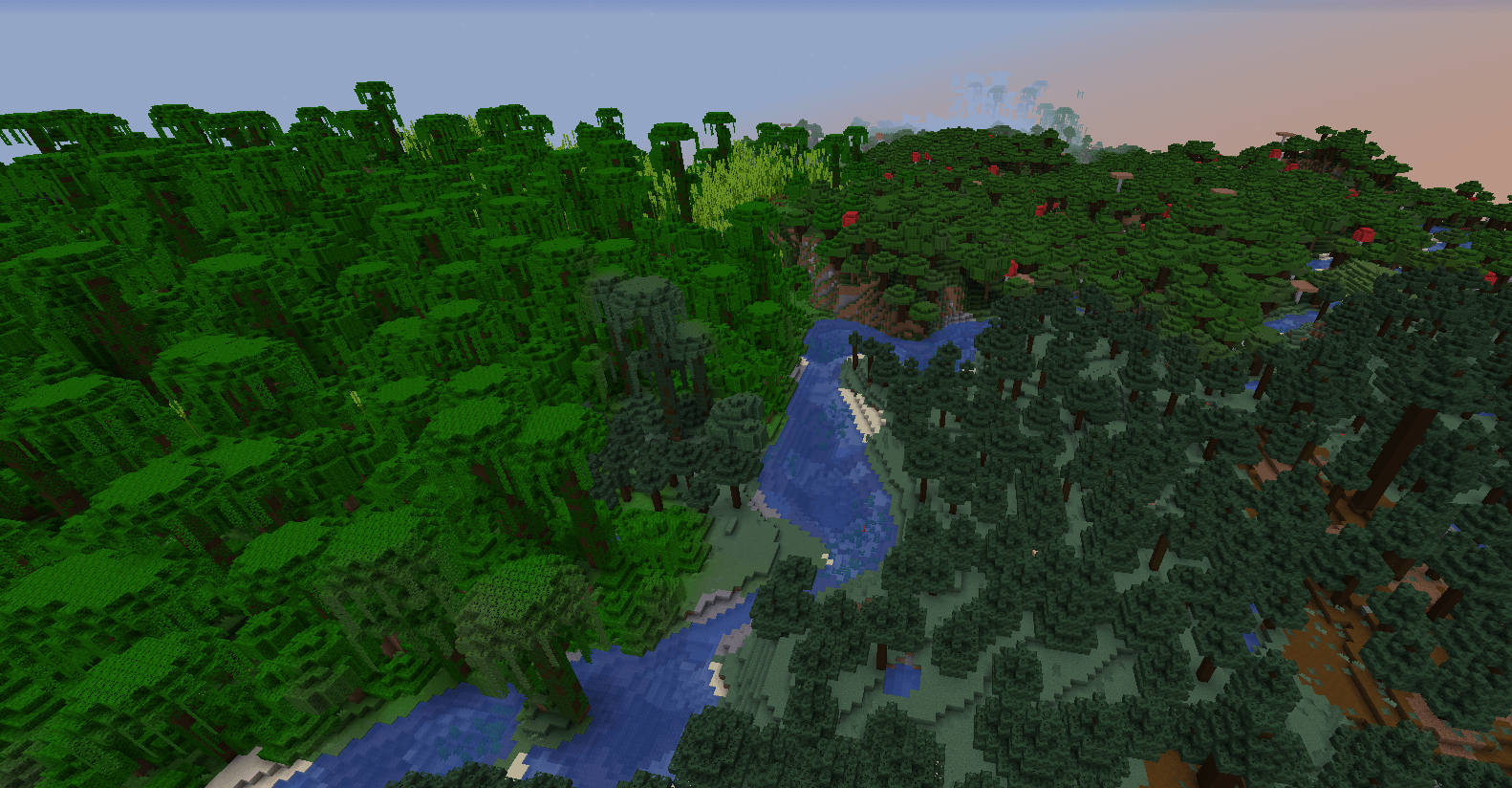 Dark Oak Village Plus Ocean Monument Minecraft Seed HQ, 53 OFF