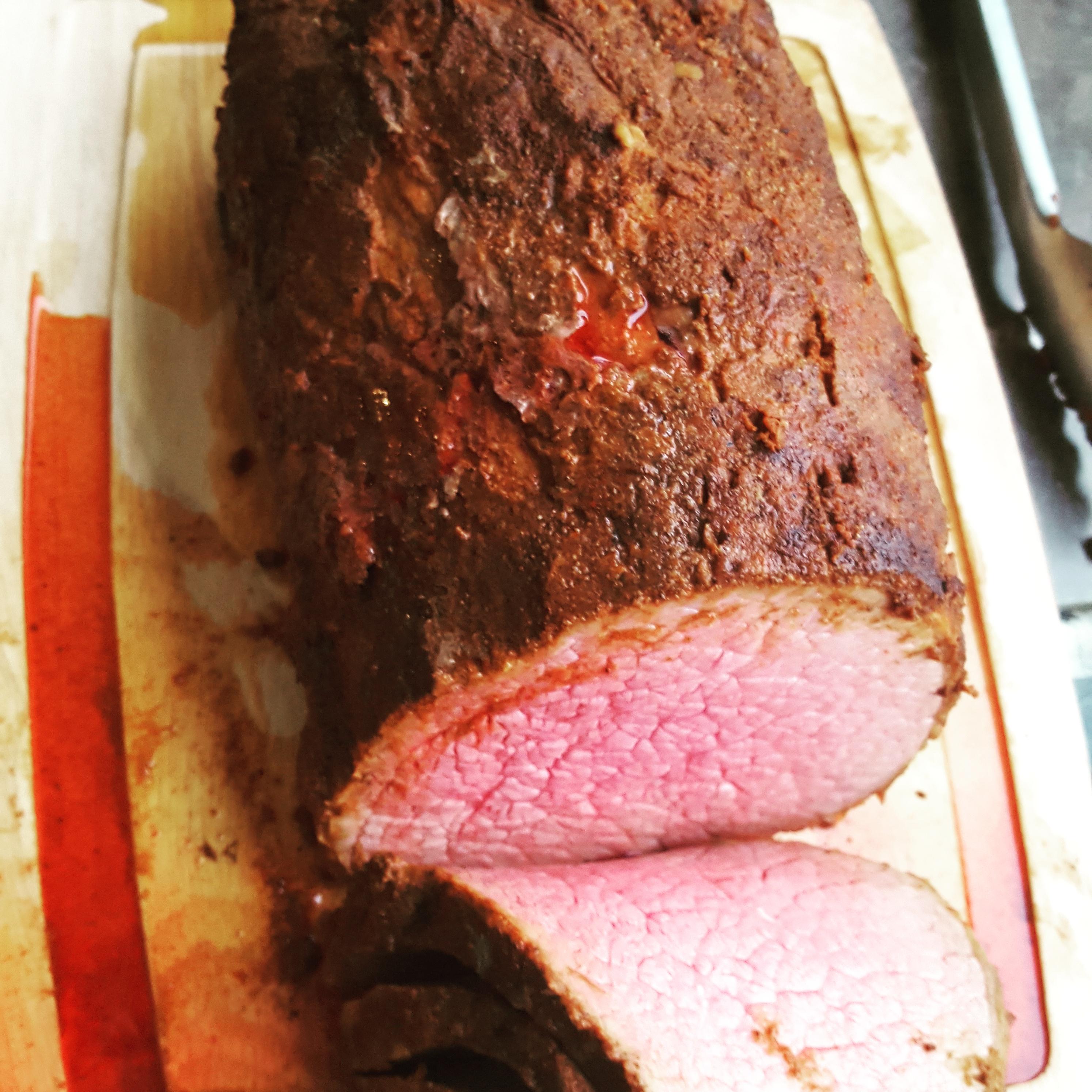 Sunday Smoked Eye of Round r/smoking