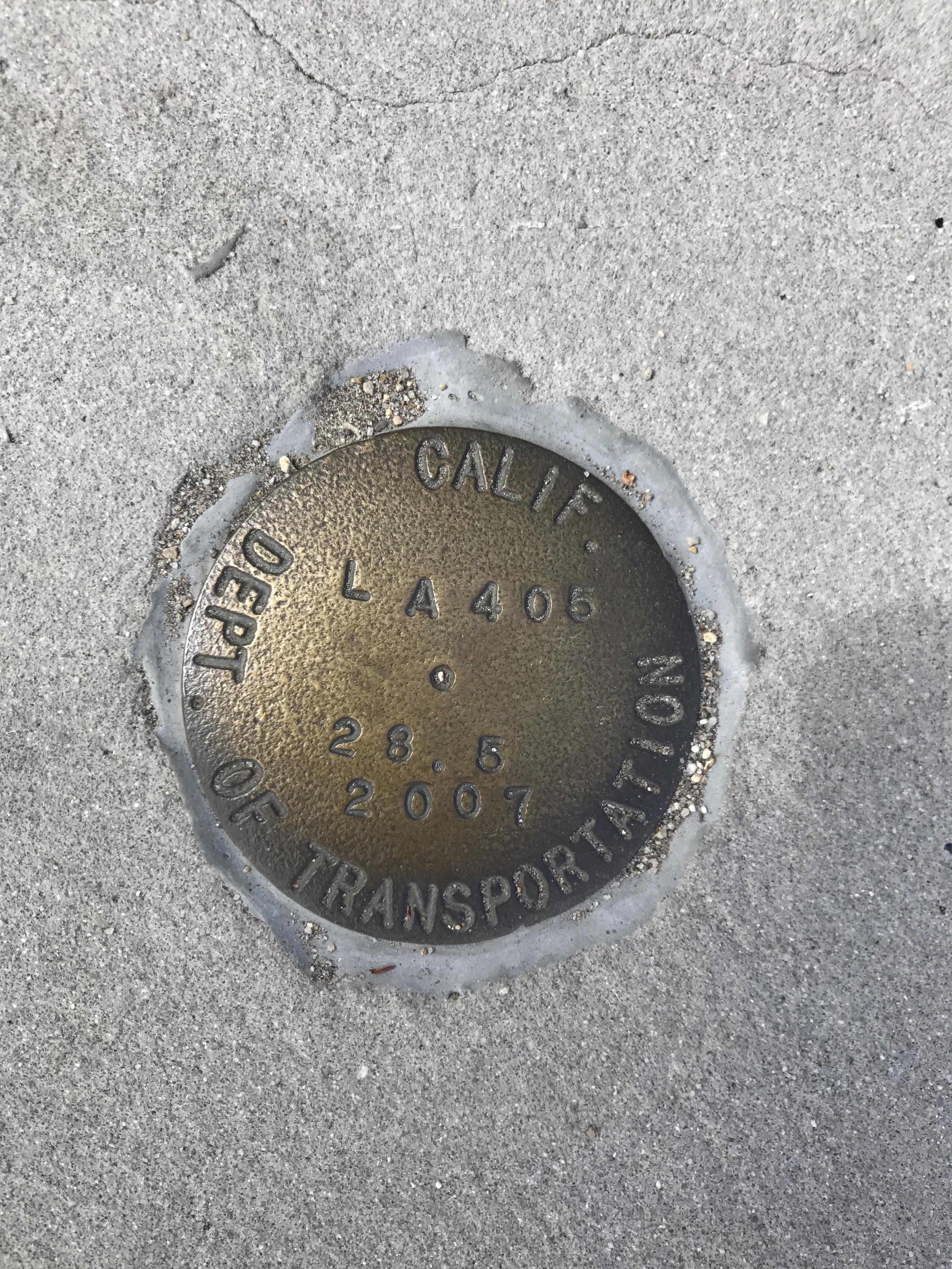 Does anybody know the story behind these markers? r/LosAngeles