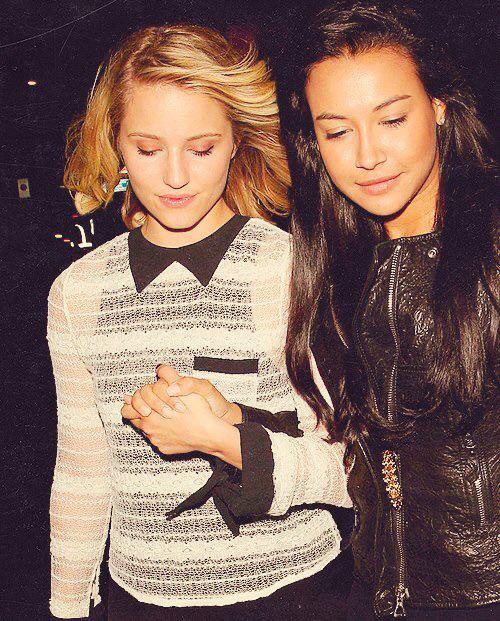 Naya Rivera And Dianna Agron