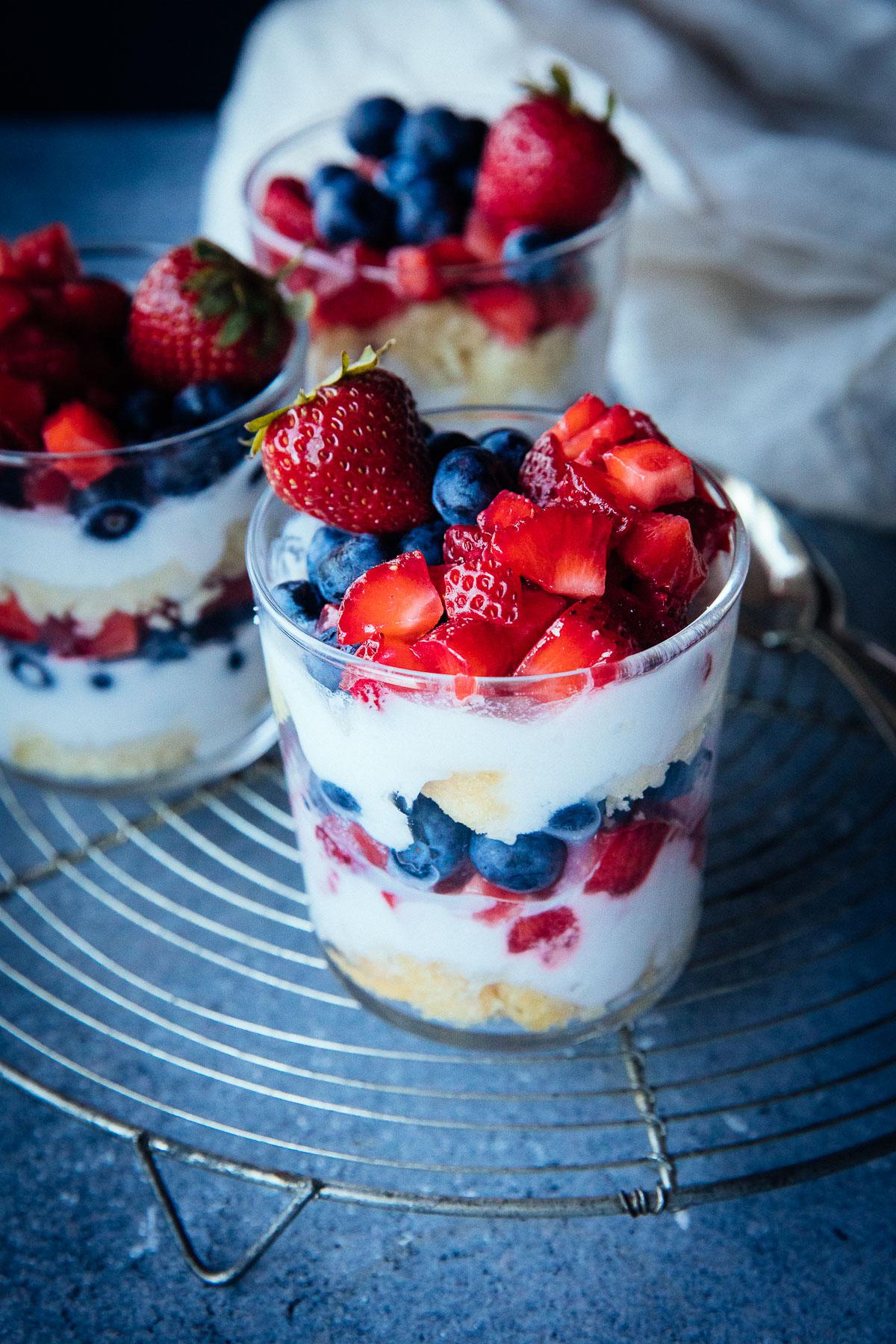 Trifle Cups r/veganrecipes