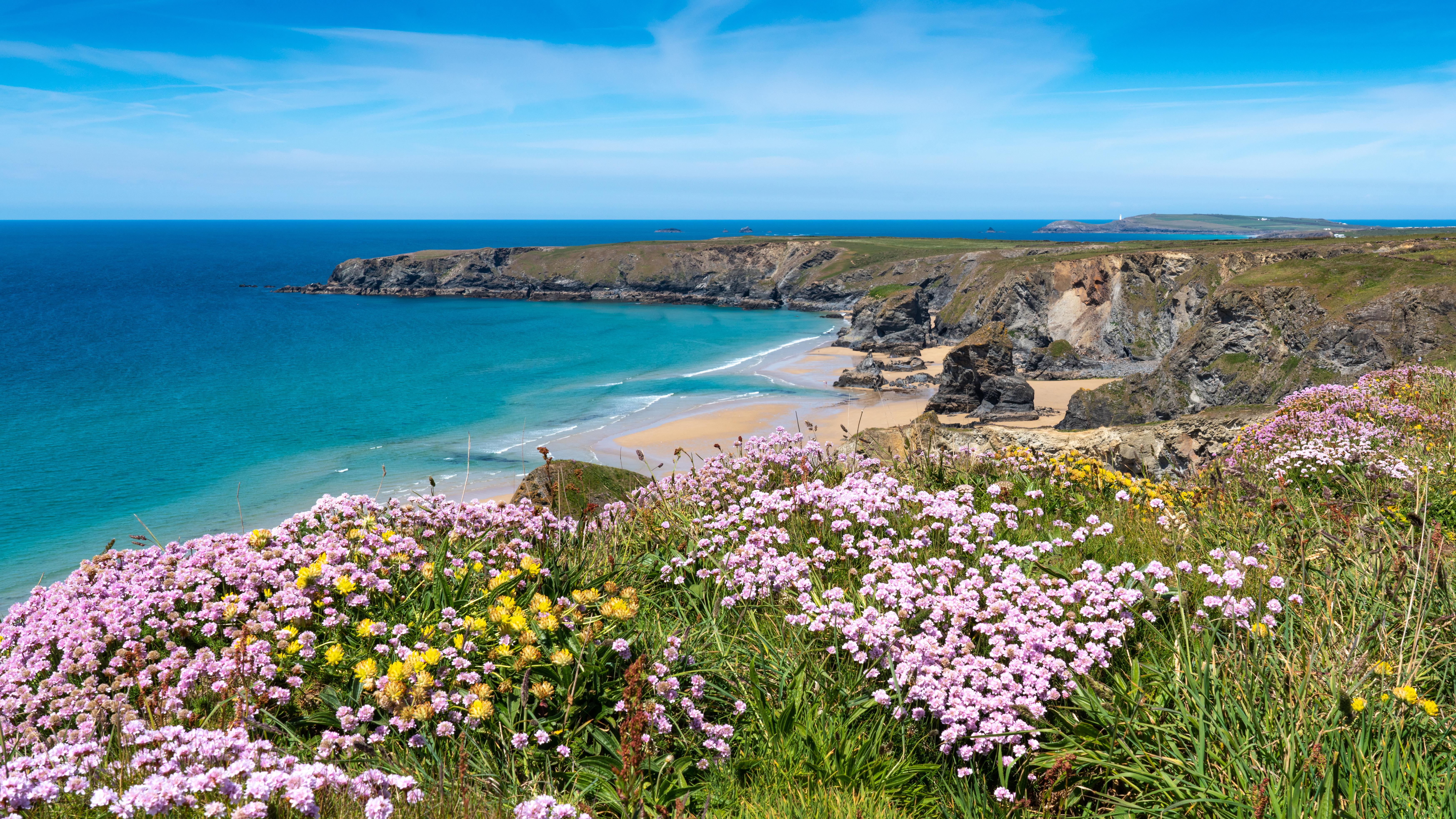 The beautiful north Cornish coast, Bedruthan Steps [OC] r/europe