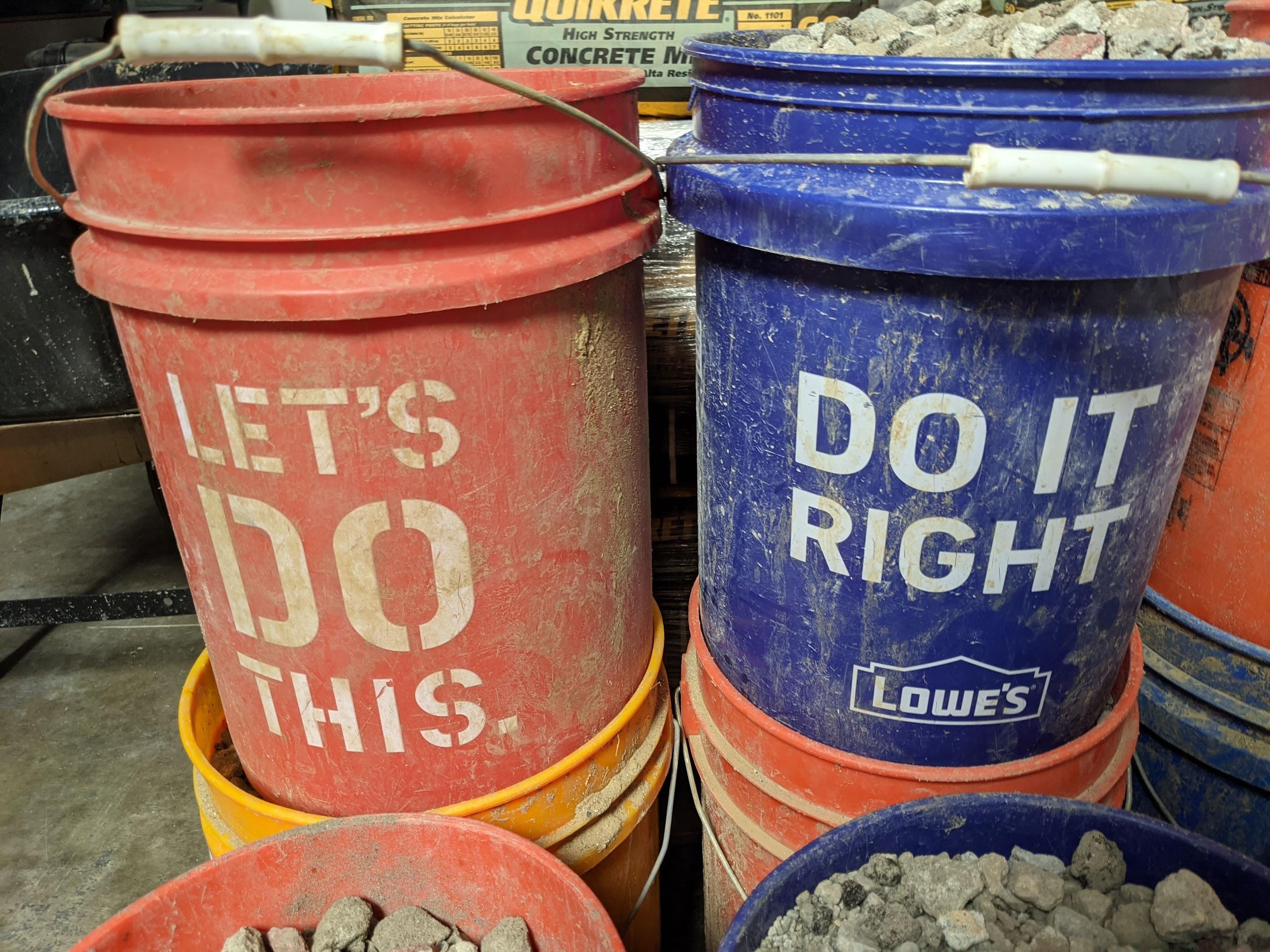 I just noticed the corporate bickering on my Home Depot and Lowes