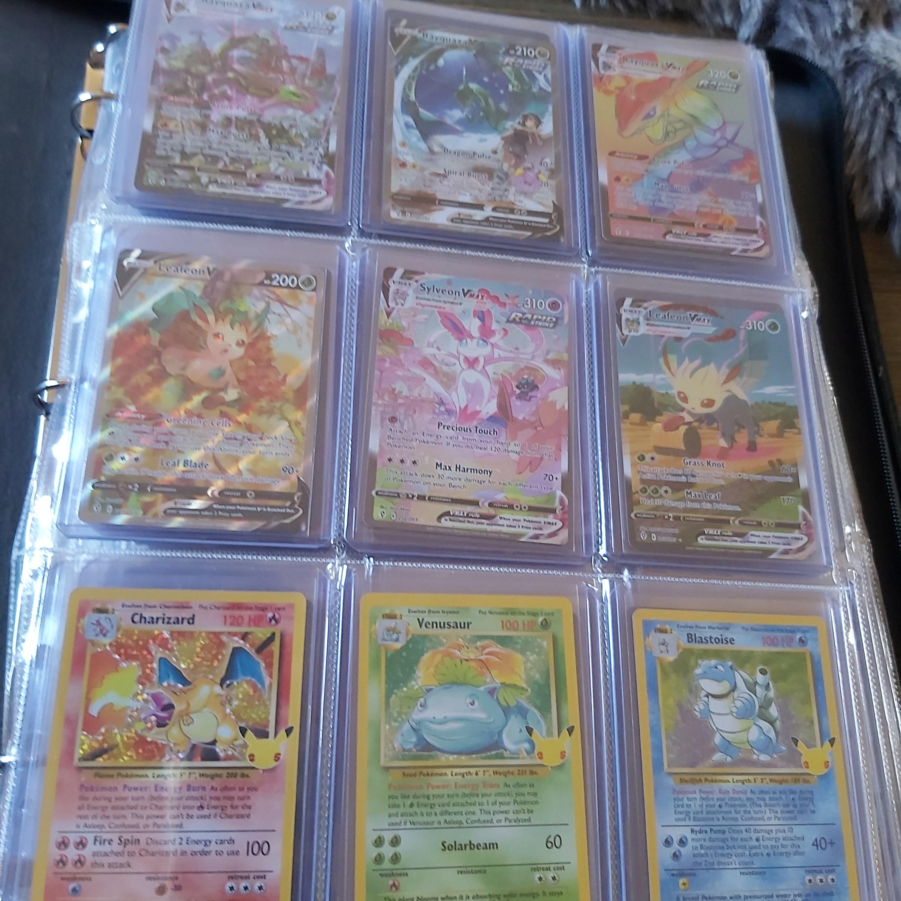 The first page of my toploader binder r/PokemonTCG