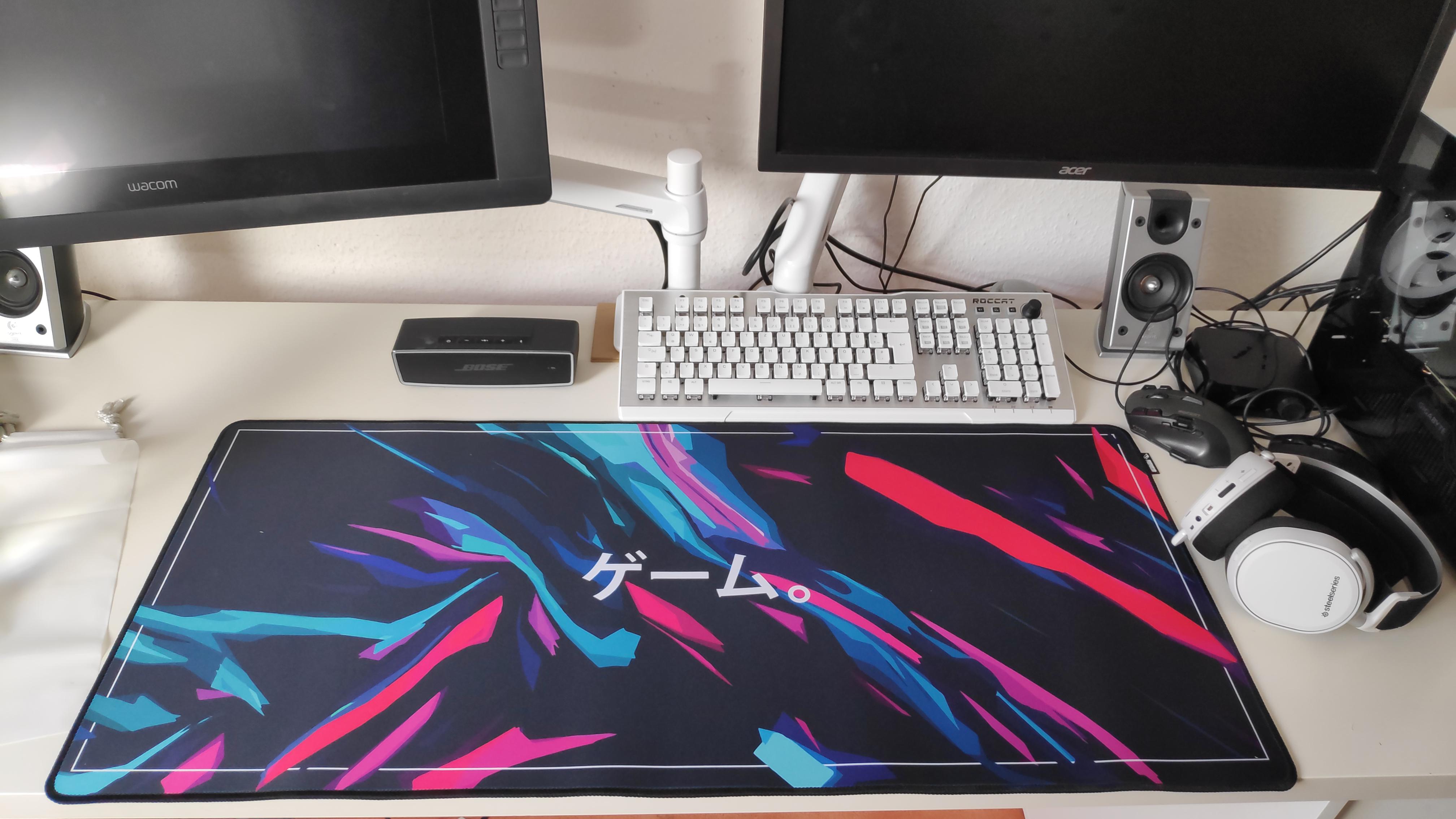 I designed my own deskmat, how do you guys like the design? r