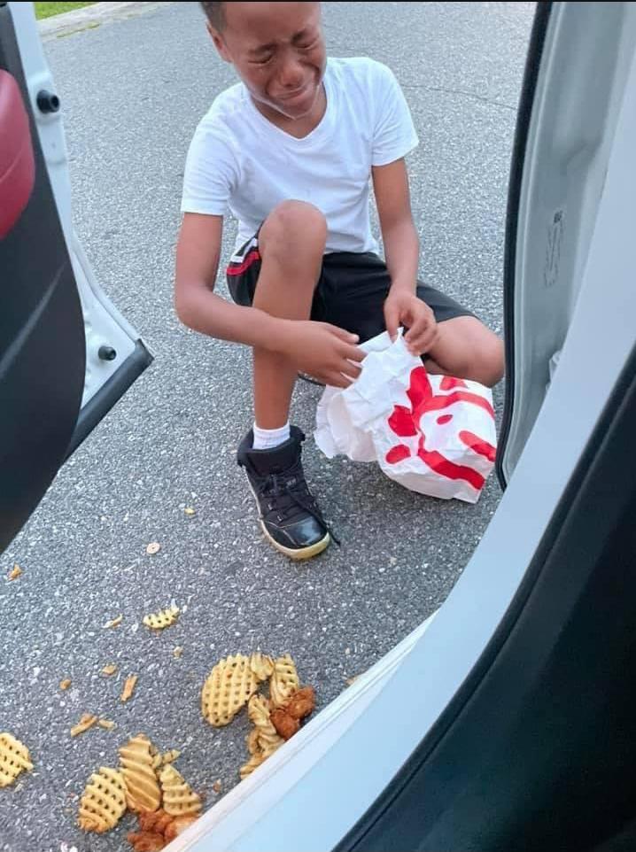 Invest in boy dropping ChickfilA meal. r/MemeEconomy