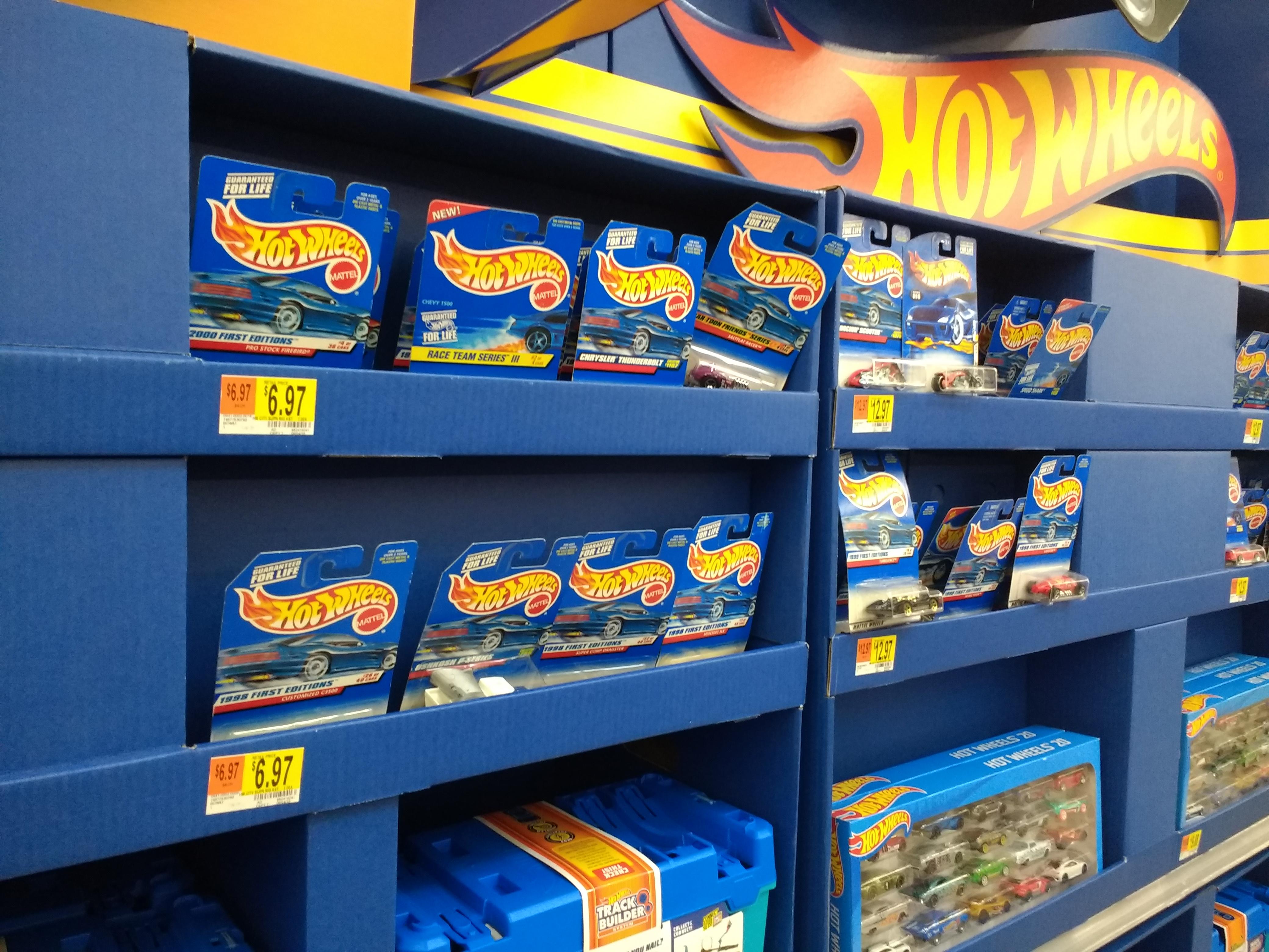 2023 Year Old Hot Wheels found in the 50th HW Display (1995, 1997,1998