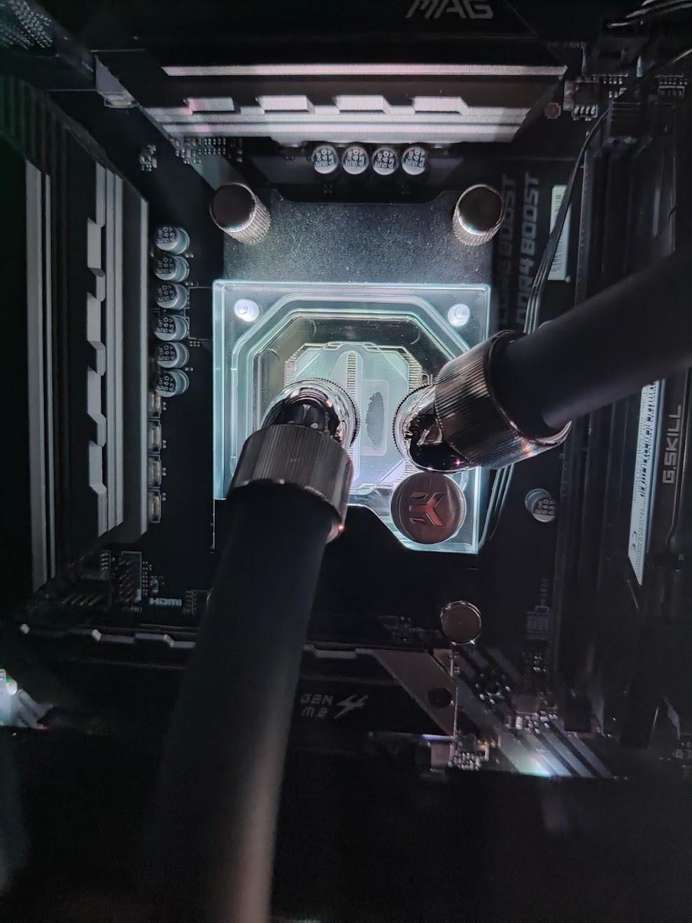 Could this be corrosion/rust on my CPU block? r/watercooling