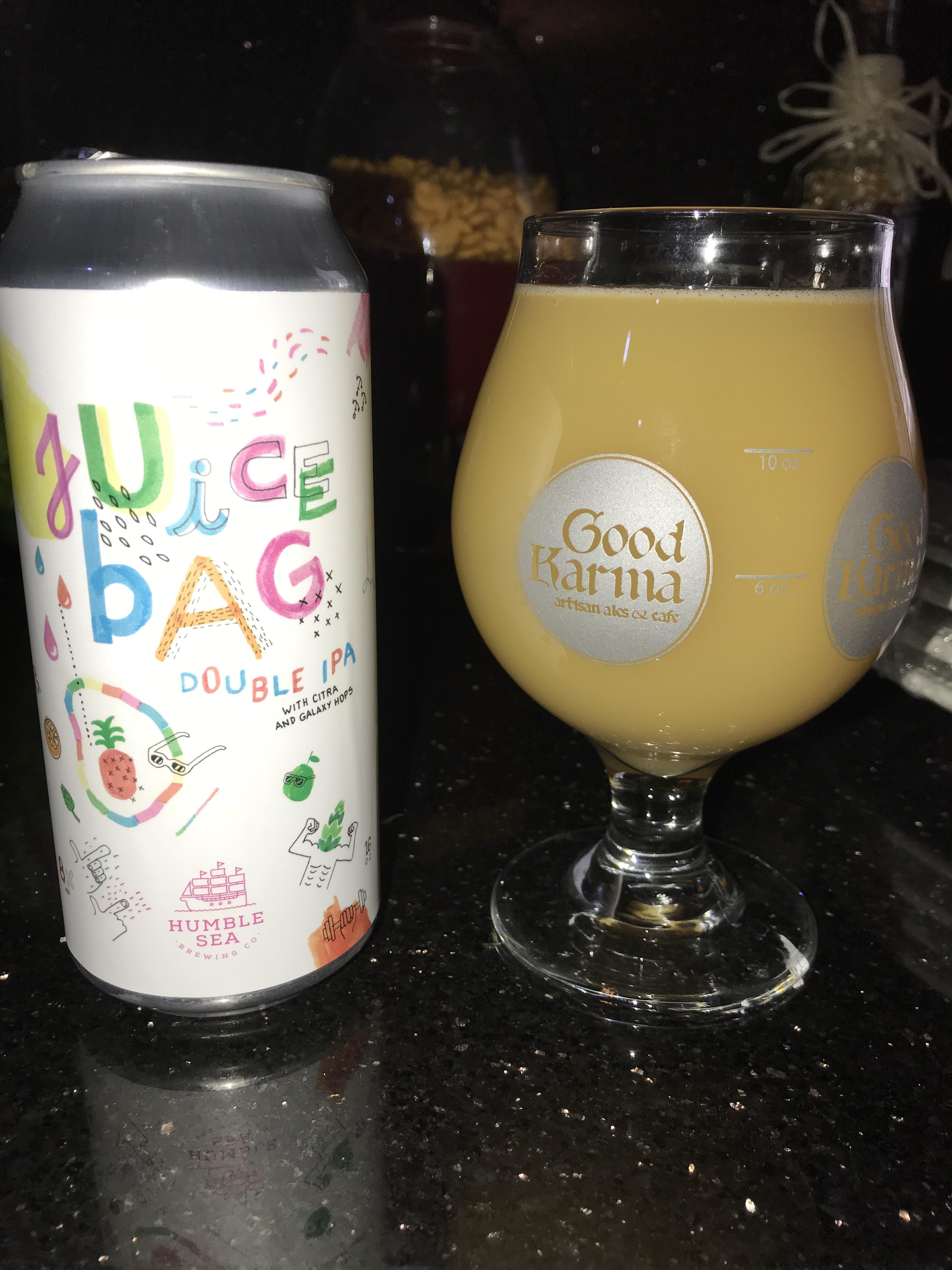 Picked this one up yesterday.....”Juice Bag” By Humble Sea Brewing Co