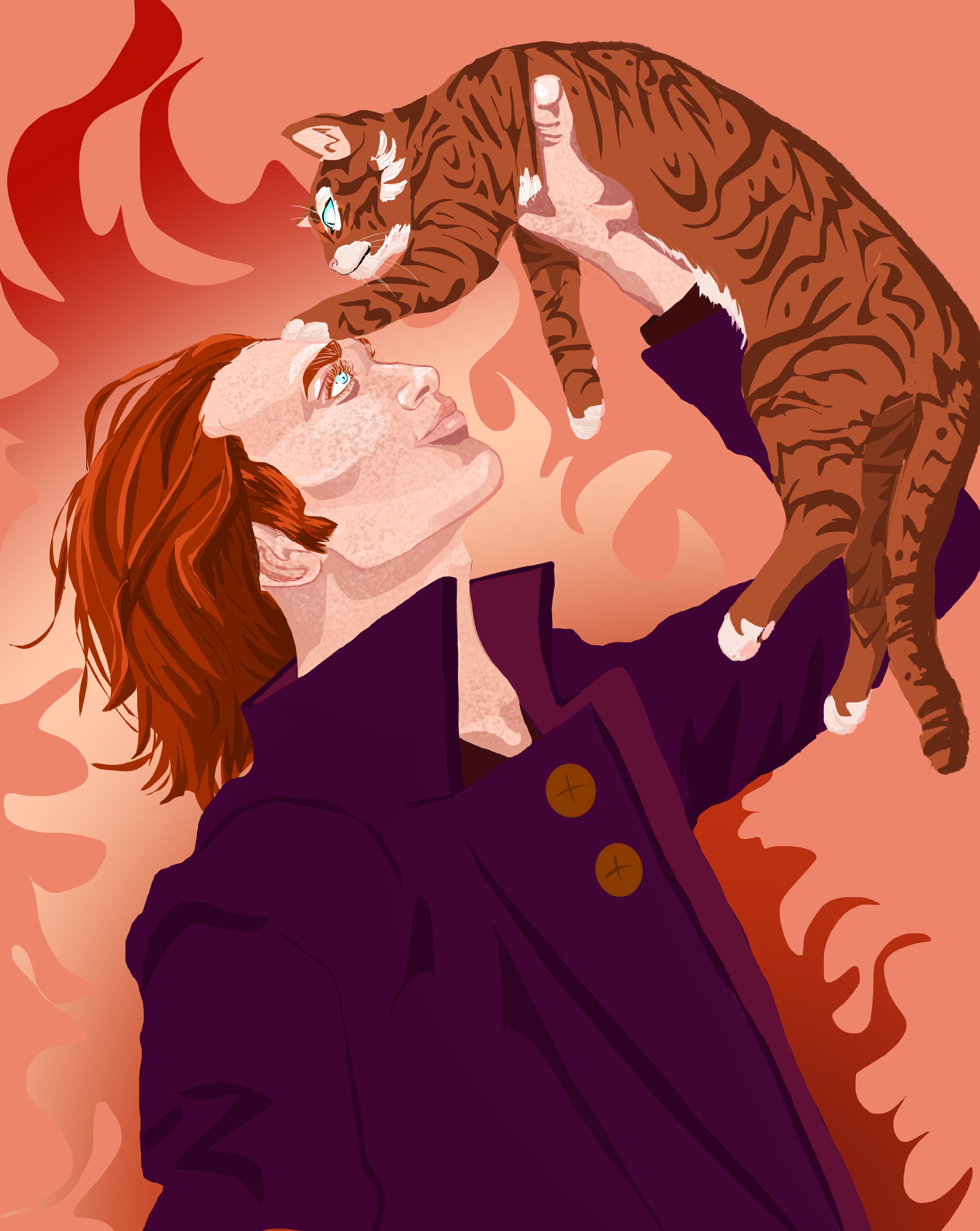 [No Spoilers] A man and his cat art by me criticalrole