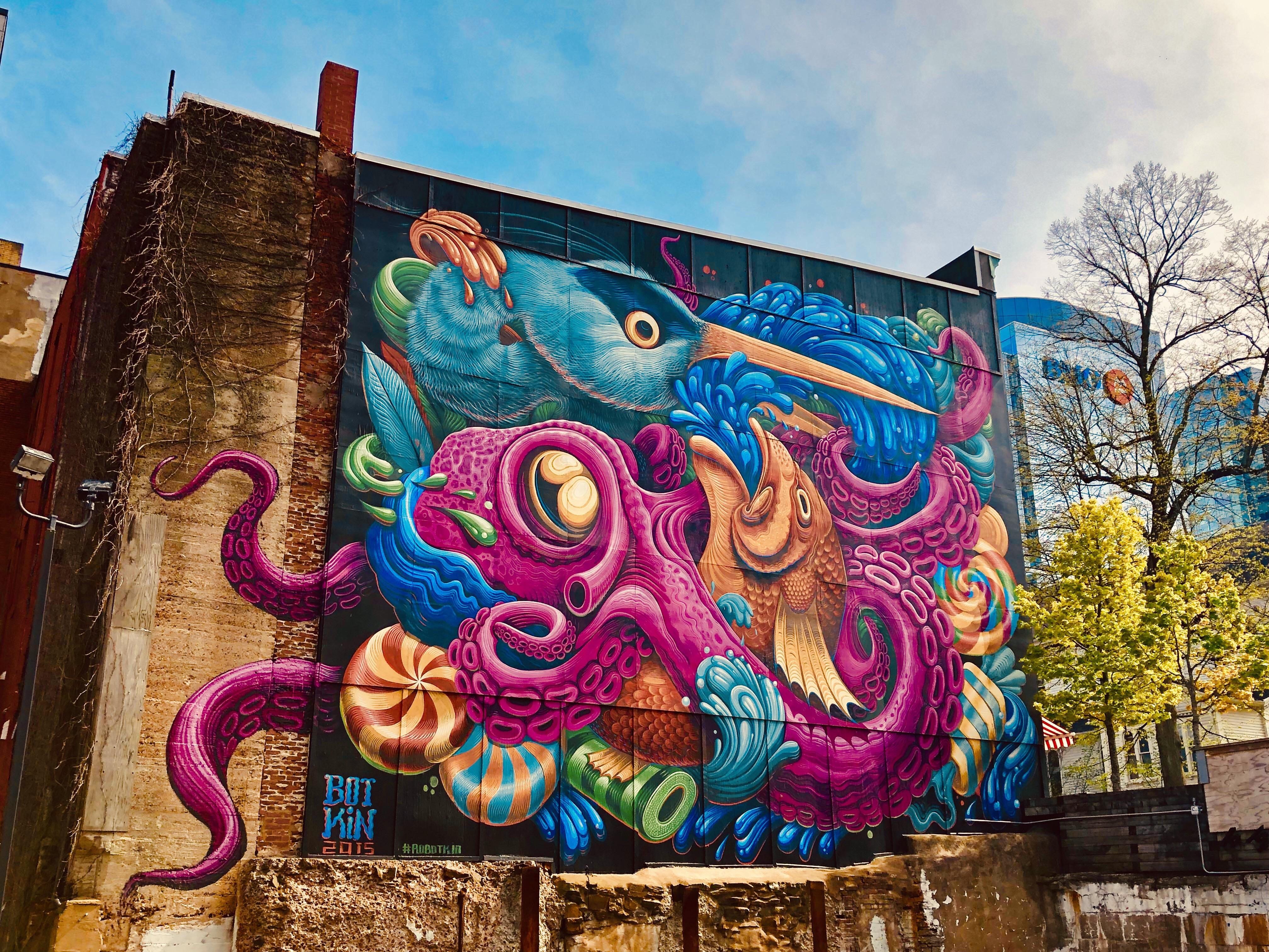 Robotkin, downtown Halifax, Nova Scotia, Canada r/Graffiti