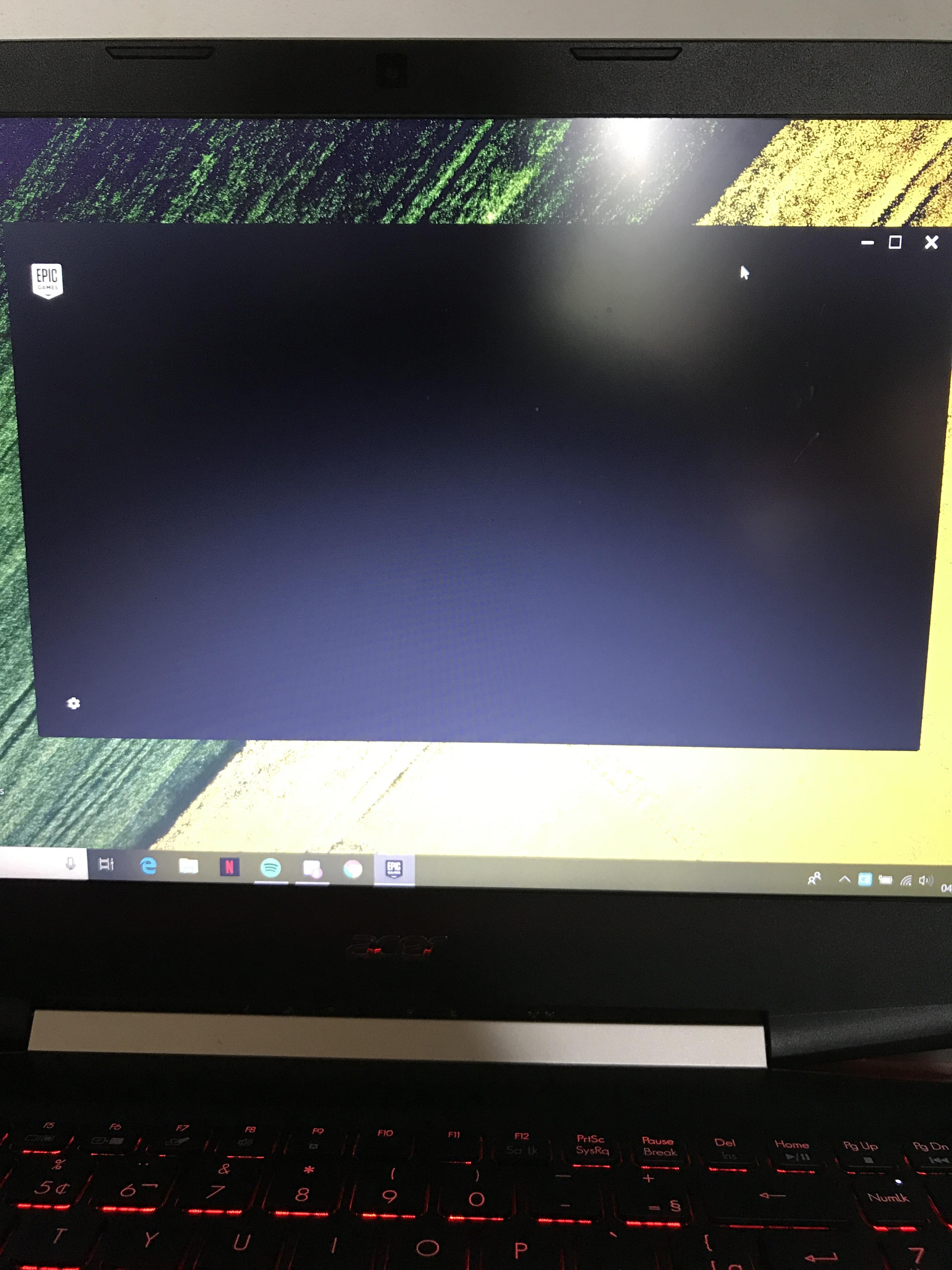 Can someone help me? My Epic Games Launcher just stay like this and