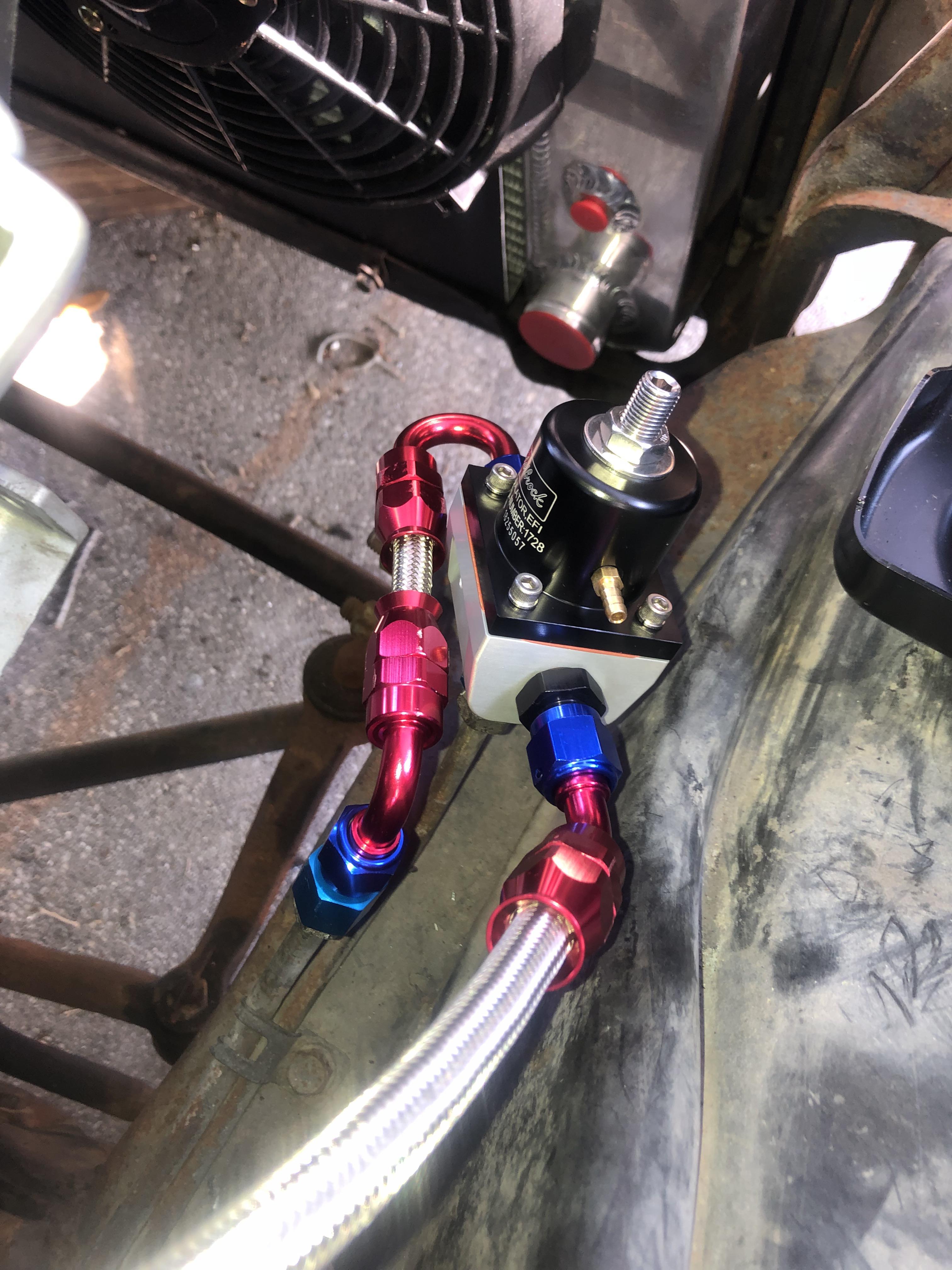 What do you think of how I mounted my fuel pressure regulator? r