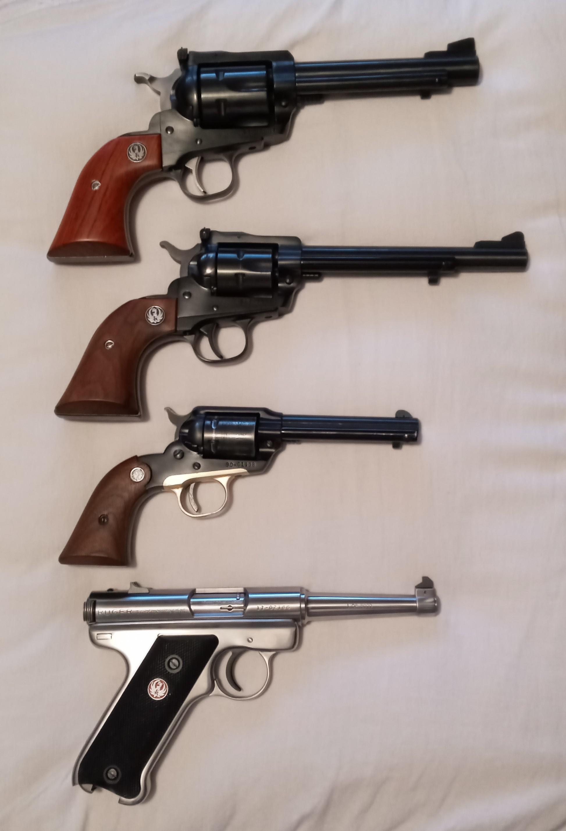 Ruger is my heritage I just bought the SBH up top, Grandfather (mom's