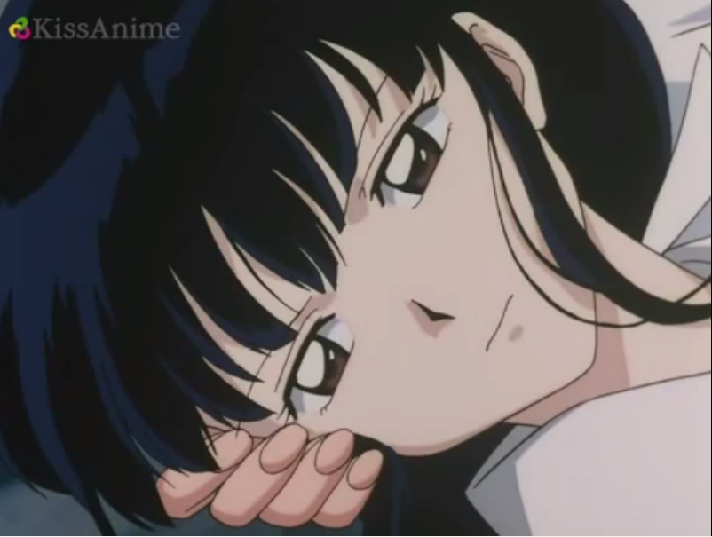 This so Sad, Opressive look of Kikyo. inuyasha