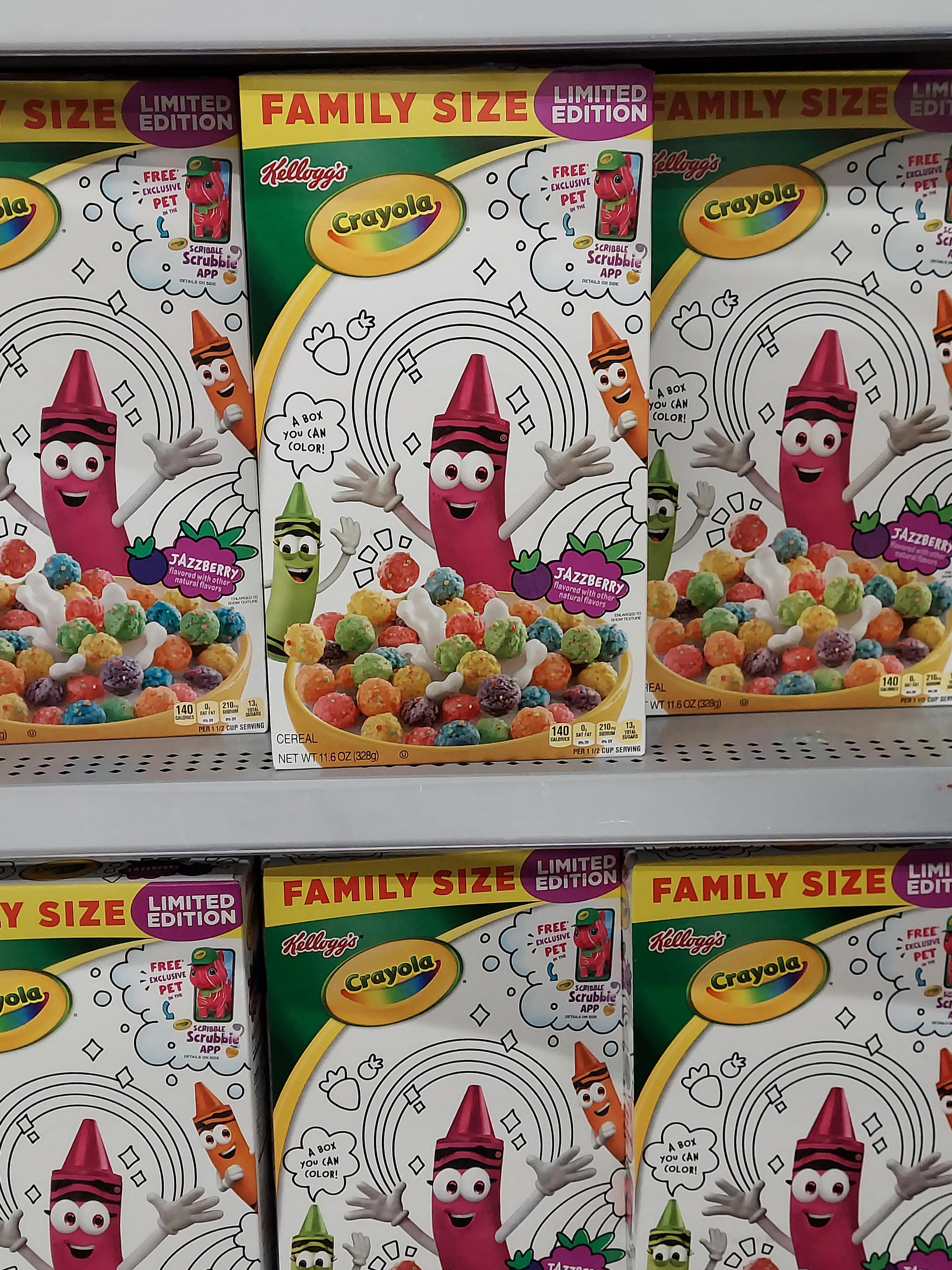 If you love eating crayons, then come down to Walmart and get a box of