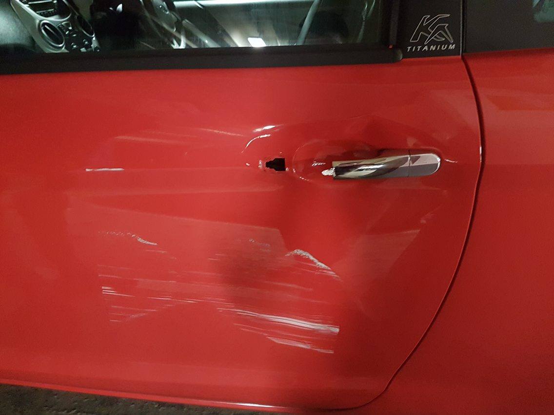 Scraped my car against a pillar, what to do? MechanicAdvice