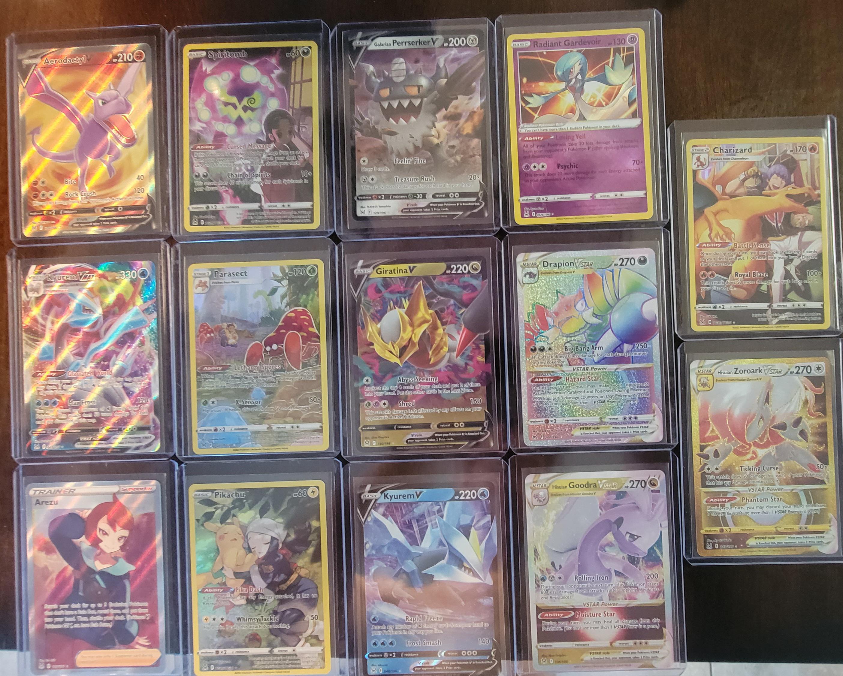 Lost Origin booster box pulls, what do you guys think good or bad box