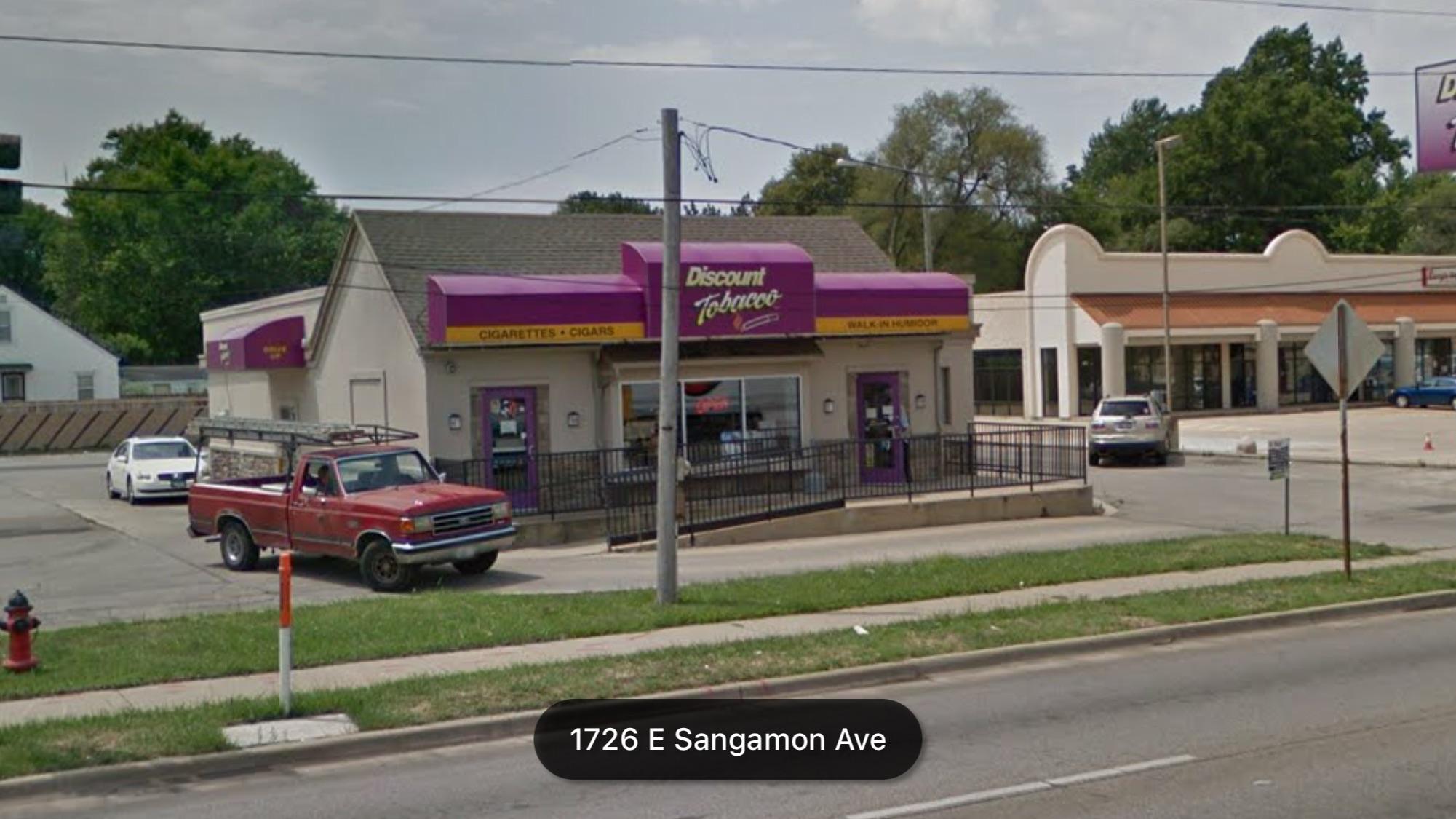 Discount Tobacco in an old Long John Silver's in Springfield, IL. r