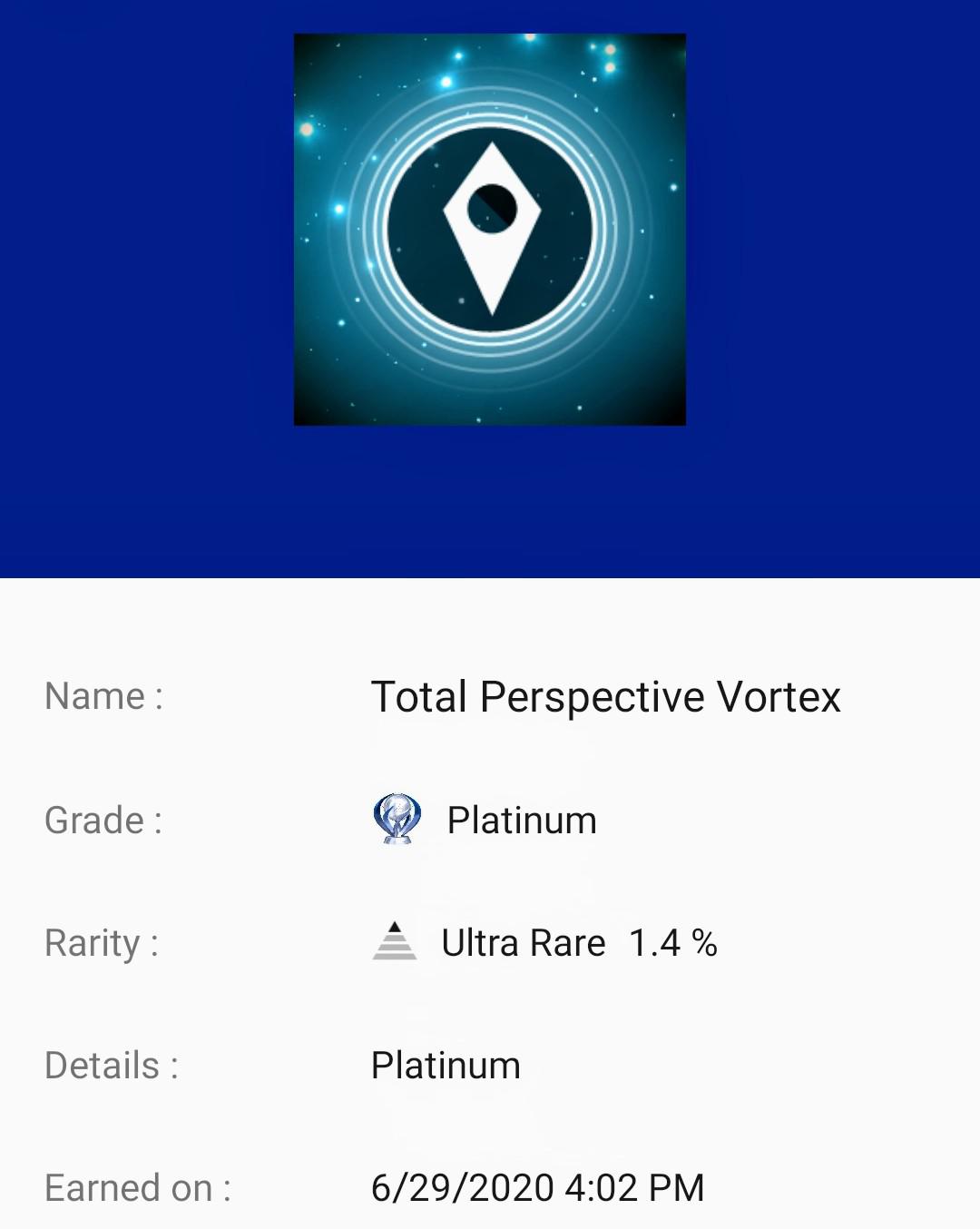 [No Man's Sky] Platinum 27. A good game with a lot to do. r/Trophies