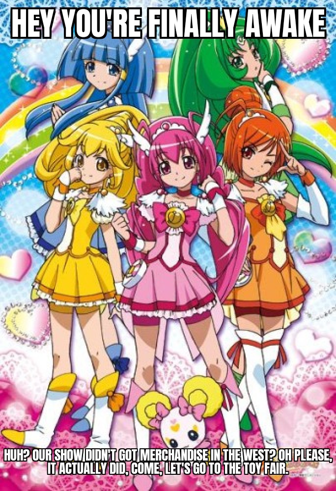 What if Glitter Force actually got toys during its run? r/precure