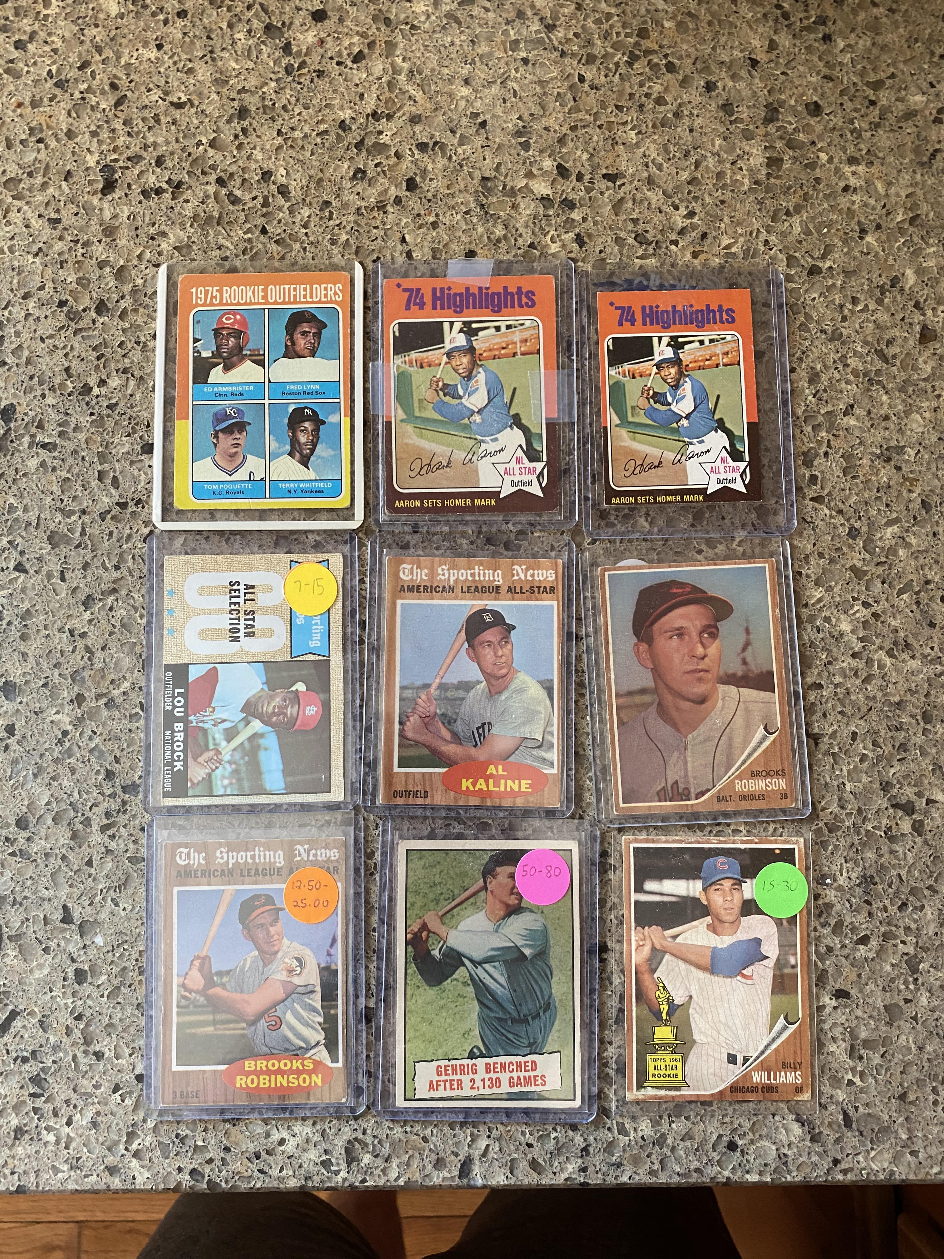 Got a few vintage cards for sale! All shipped PWE prices include